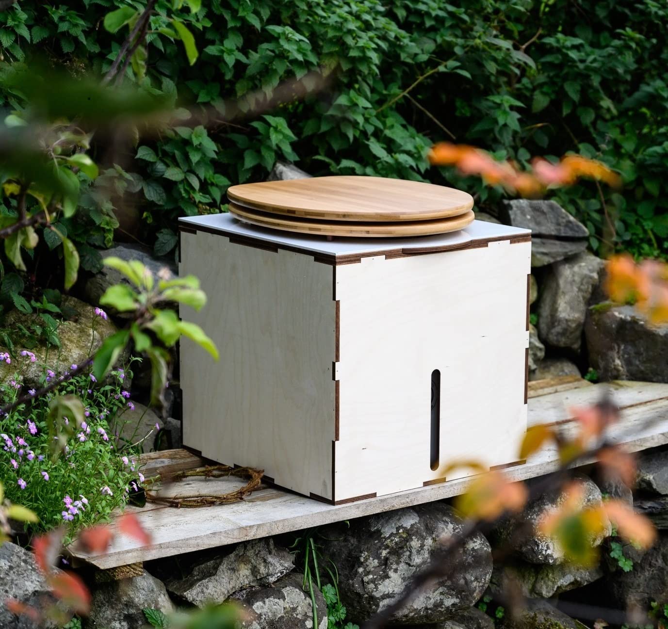 Kildwick EasyLoo Trenntoilette/Trockentoilette weiß - montiert