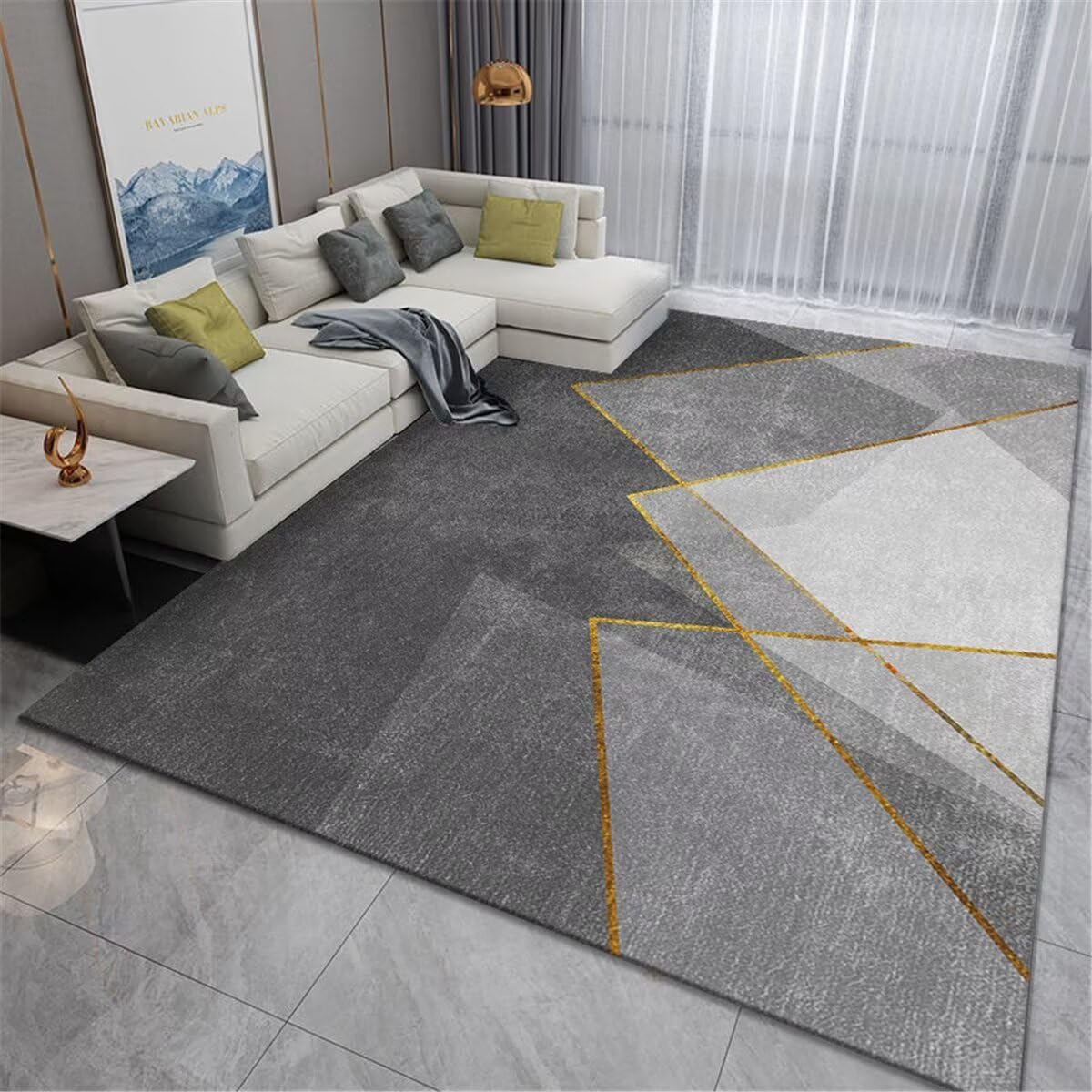 Tapis de chambre enfant anti-salissure et doux pour grand chien