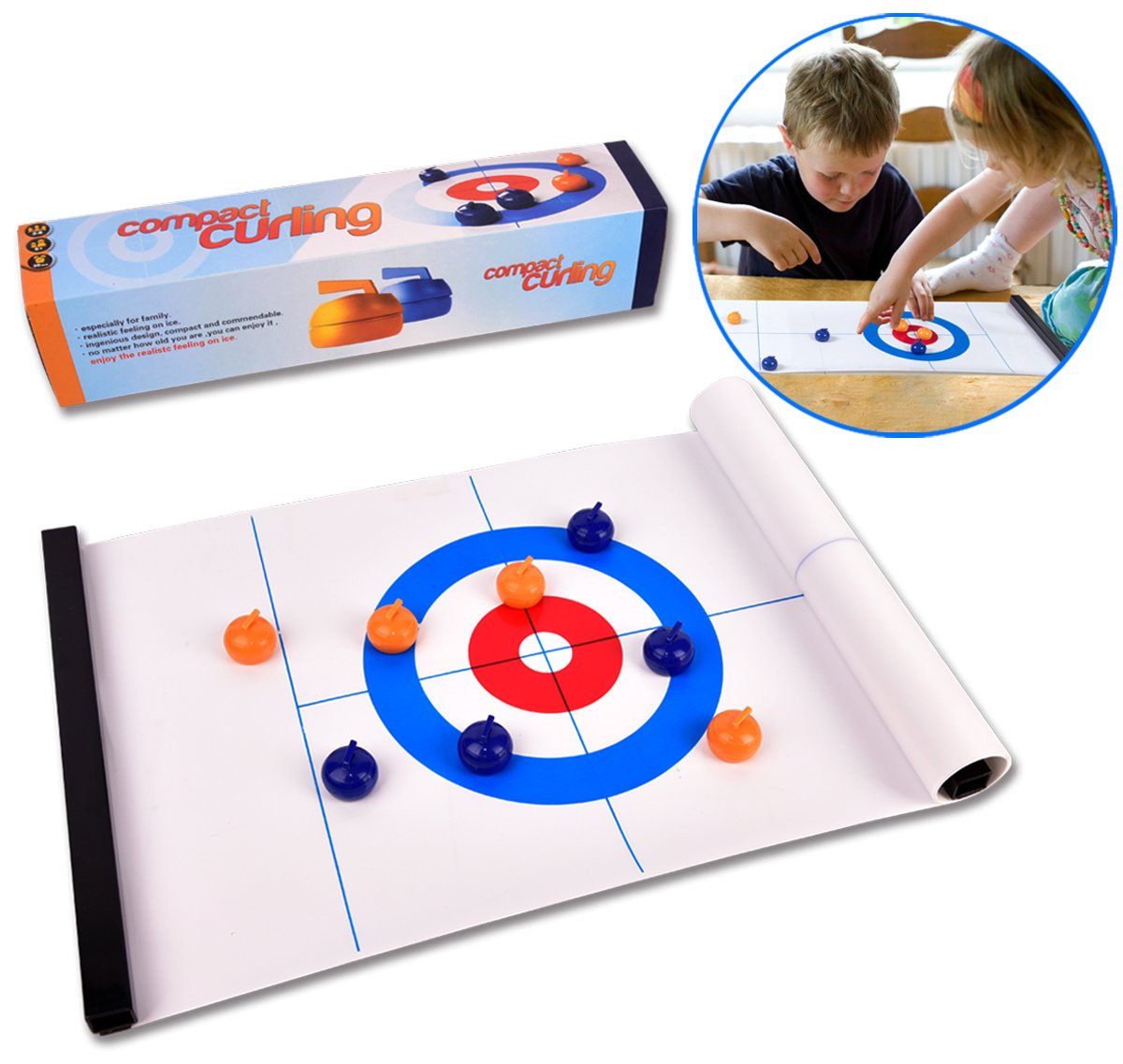 Buy Tabletop Curling Curling Board Game,Mini Table Games