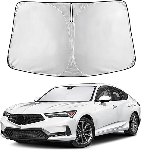 Miniatura 125 de EcoNour Parasol para parabrisas Rivian R1S / R1T 2022-2024 2025 2026, visera solar para parabrisas delantero y ventana, bloqueador de calor UV