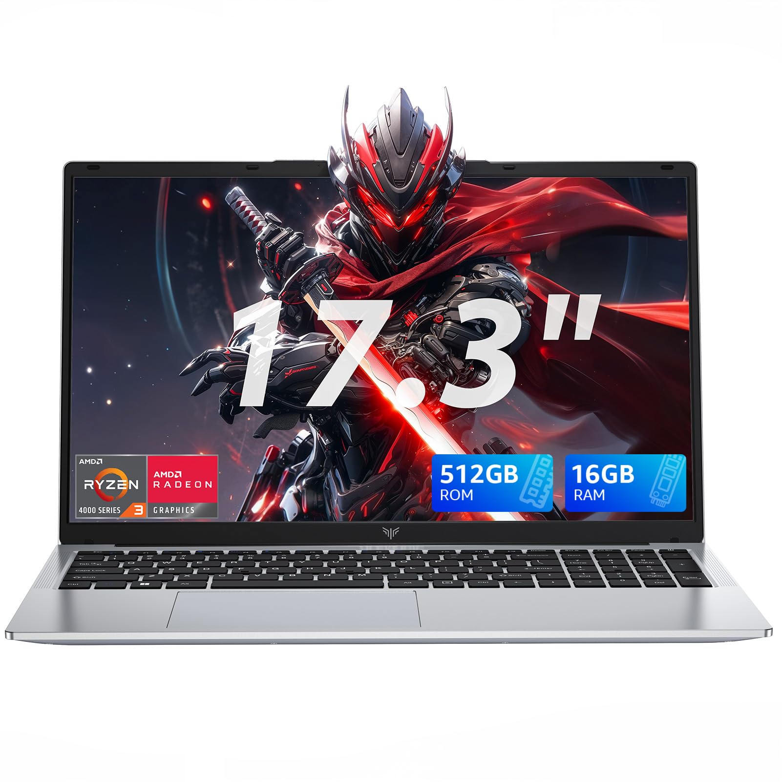 18.5 inch Laptop, 2025 Laptop, 16GB RAM 512GB NVMe SSD, Ιntel N150 Processor(Up to 3.6GHz), Laptop Computer, 1080 FHD Display for Business & Students, 8000Mah Battery, Wi-Fi