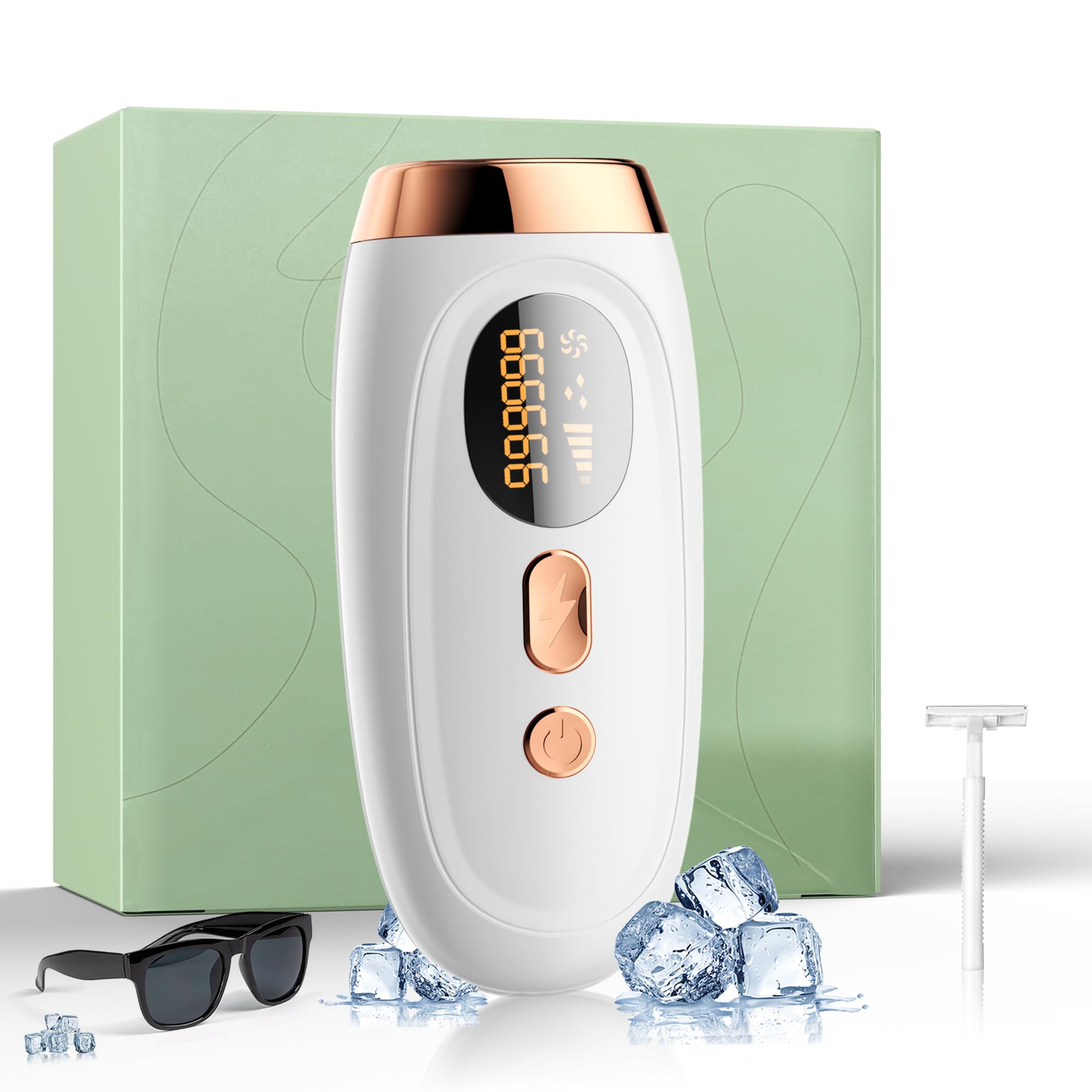 Amazon | 【2024新登場 IPL光脱毛器&サロン級】速い 無痛脱毛 低温 