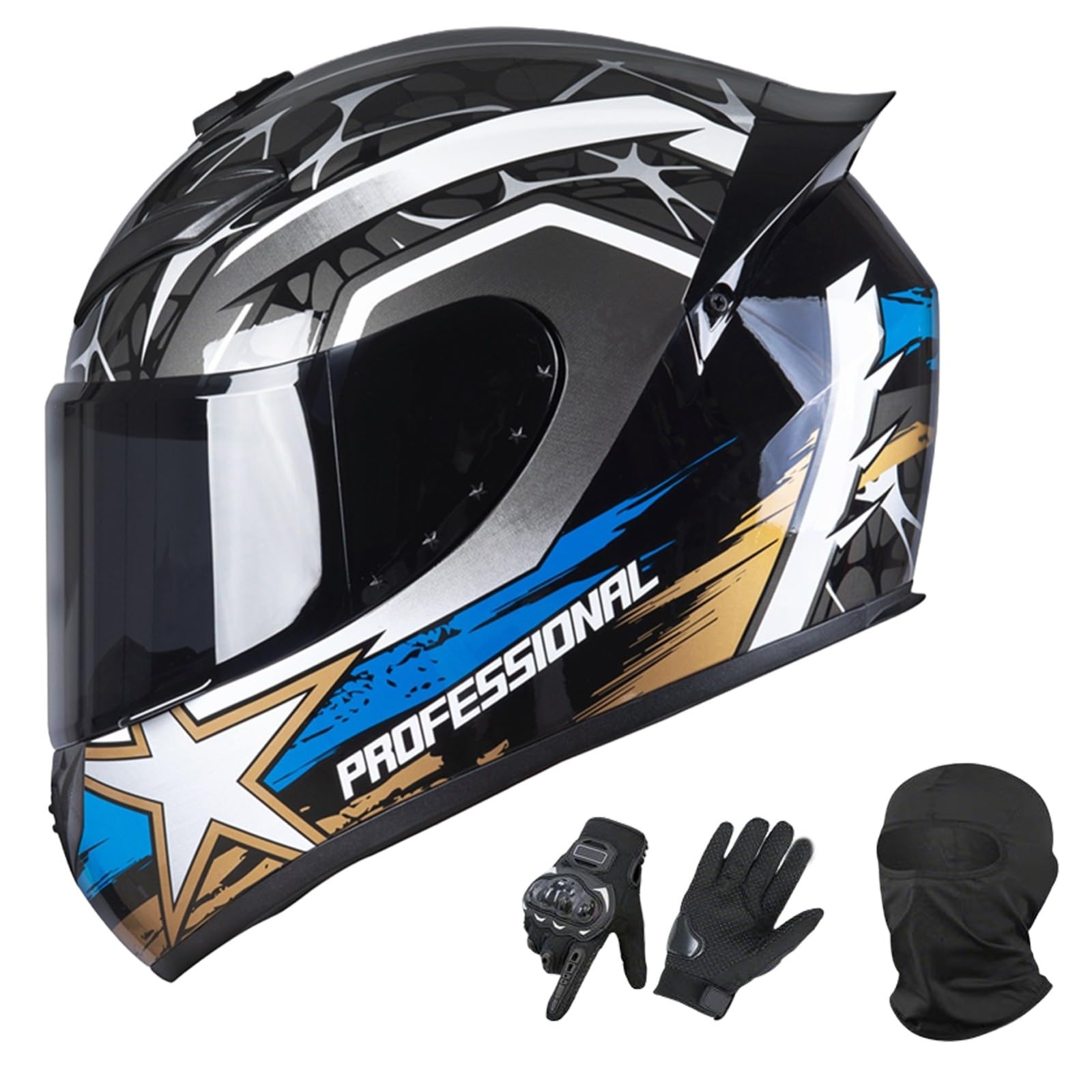 Kask motocyklowy z certyfikatem ECE, męski kask motocyklowy, damski kask motocyklowy z ochroną przeciwsłoneczną