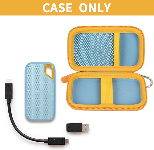 Miniatura 2 de Funda compatible con SanDisk 1TB 2TB 500GB 4TBpara PRO Extreme Portable SSD, soporte externo de almacenamiento de disco duro de estado sólido para