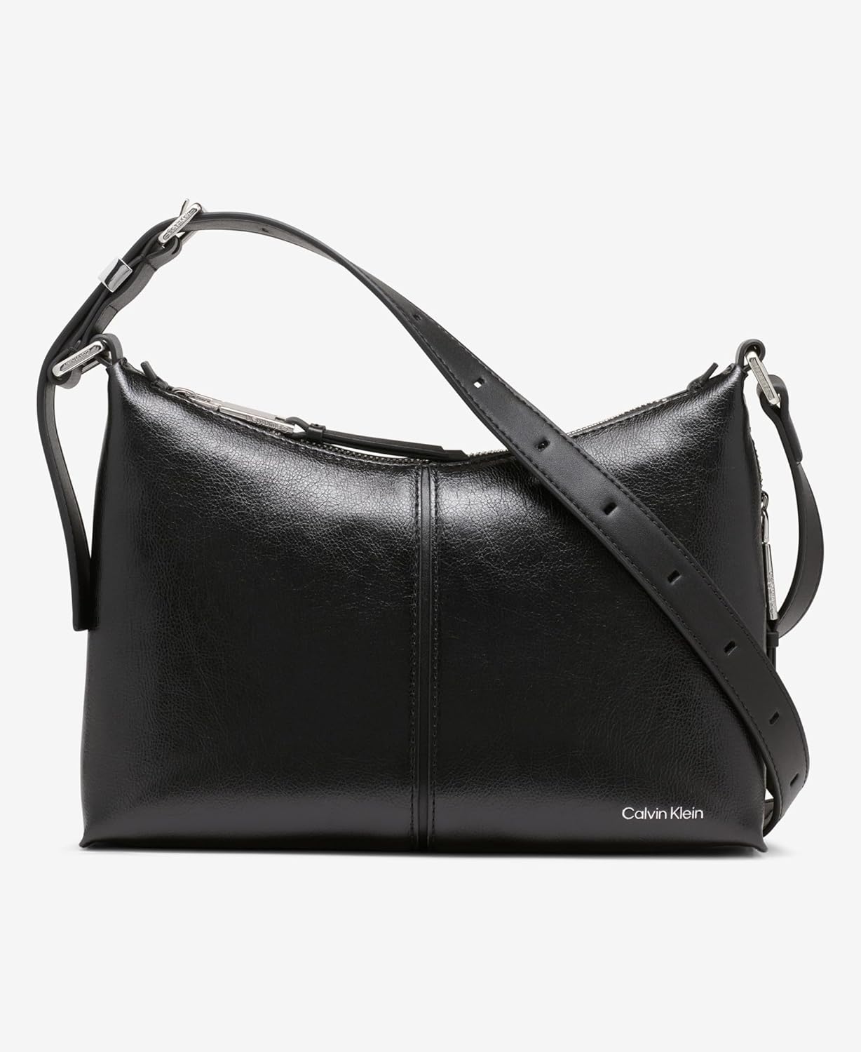 Calvin Klein womens Max Top Zip Crossbody - Image 2