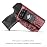 POLE.CRAFT Taurus G3C Holster, Taurus G2C Holster, Carbon Fiber IWB Kydex for Taurus G3C / G2C 9mm G2S / Millennium PT111 G2 / PT140 PistolInside Waistband Concealed Carry HolsterRed, Right Hand