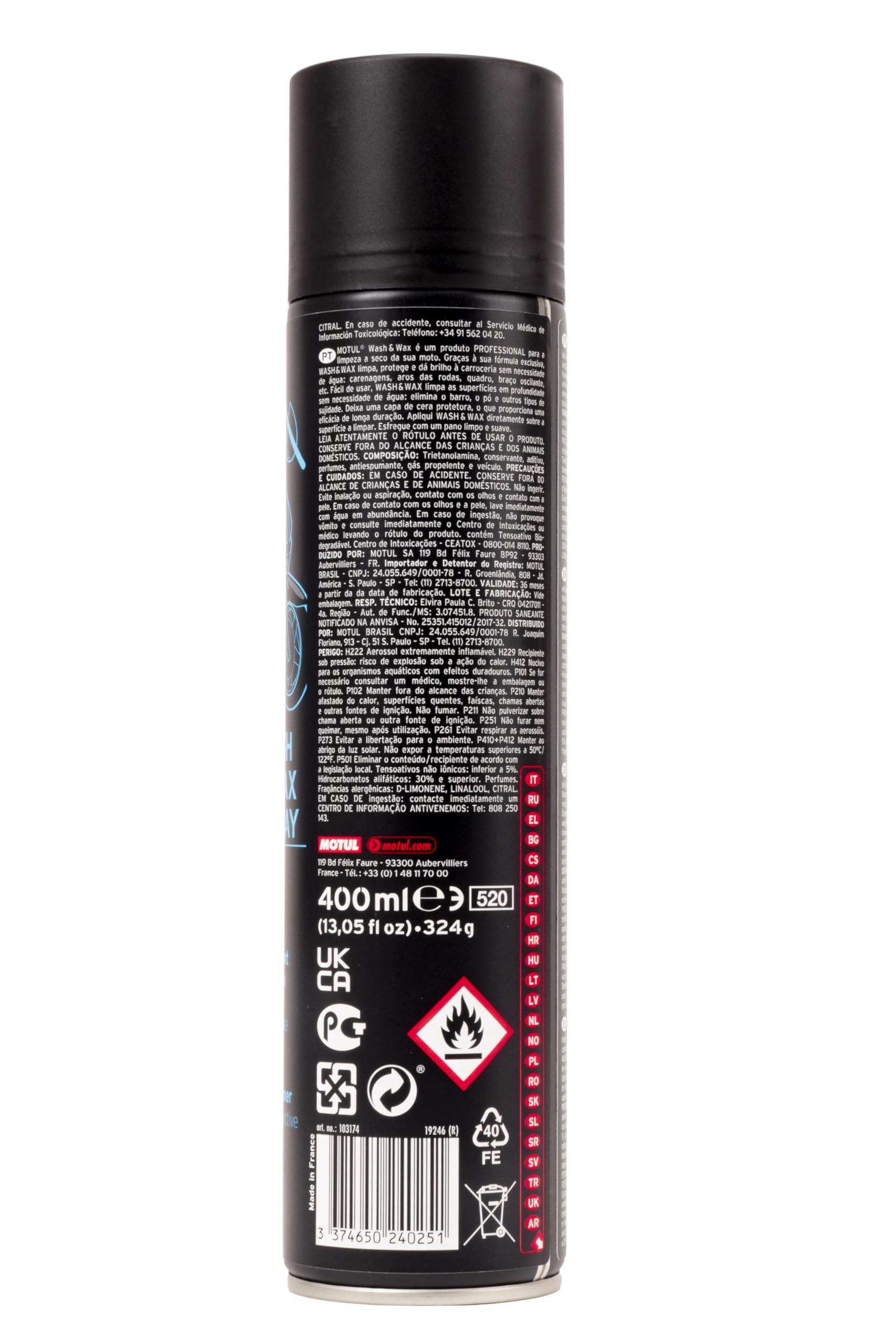 MOTUL 103174 Środek do czyszczenia motocykla 400ml
