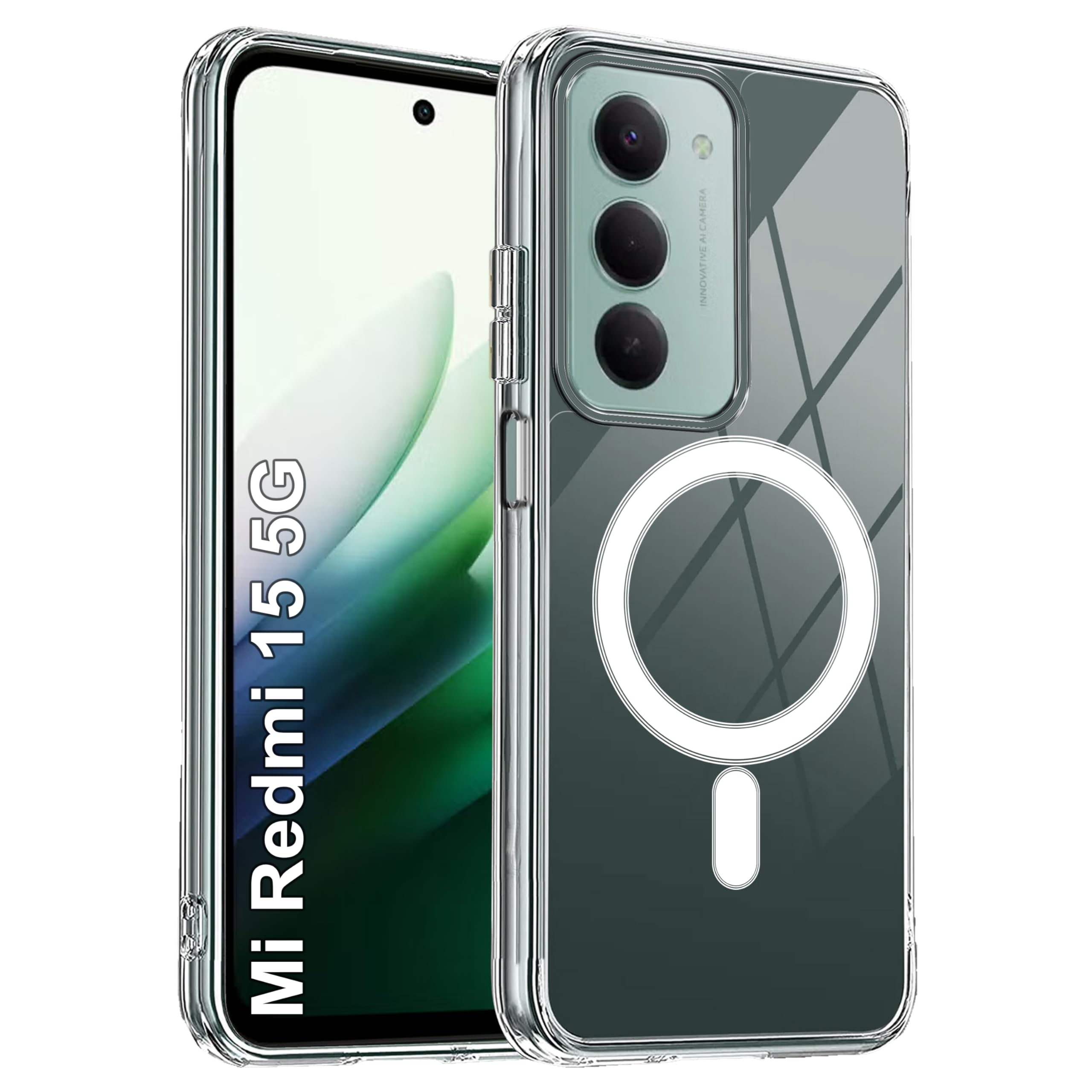 Infinix Hot 70 Pro 5G Case - Clear MagSafe -17 Infinix Hot 70 Pro 5G Case - Clear MagSafe -17