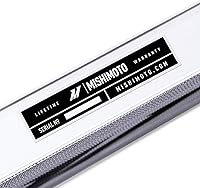 Vista 4 de Mishimoto MMRAD-E46-323 Radiador de aluminio de alto rendimiento compatible con BMW E46 Serie 3 1999-2006