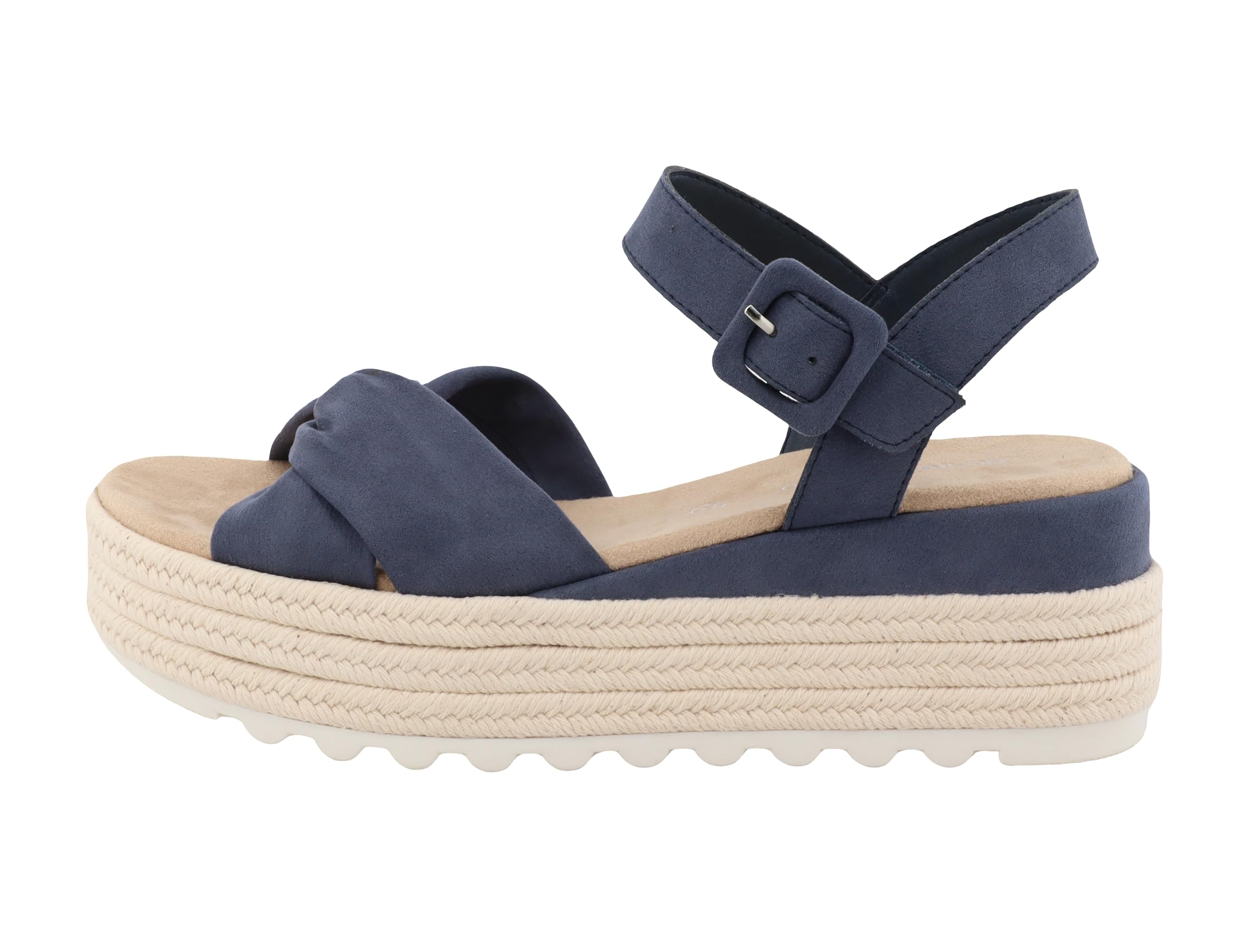 TOM TAILOR Women's 7490110001 Sandals, denim, 5 UK