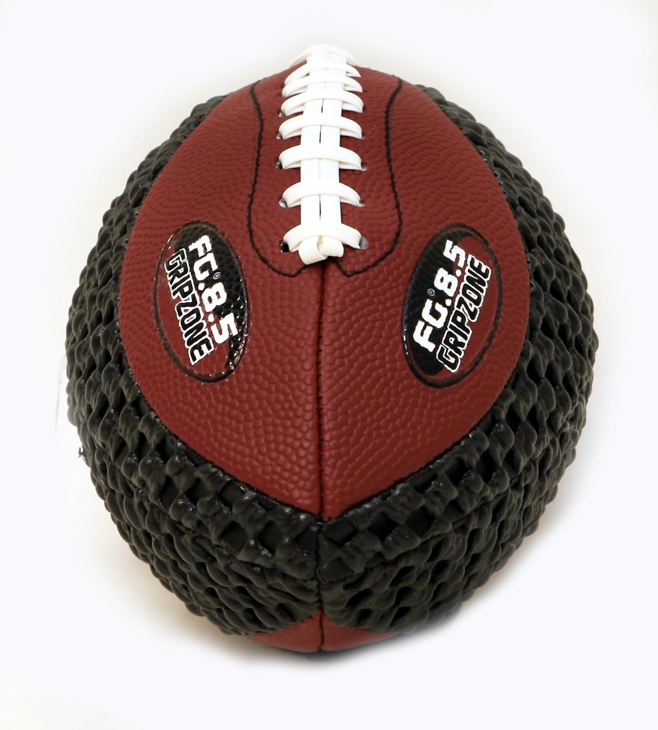 Grip Zone 8.5 inch Pee Wee Football -Traditional, Black, Brown, Kids Perfect gripping Footballs By: Saturnian I P.E Supplier