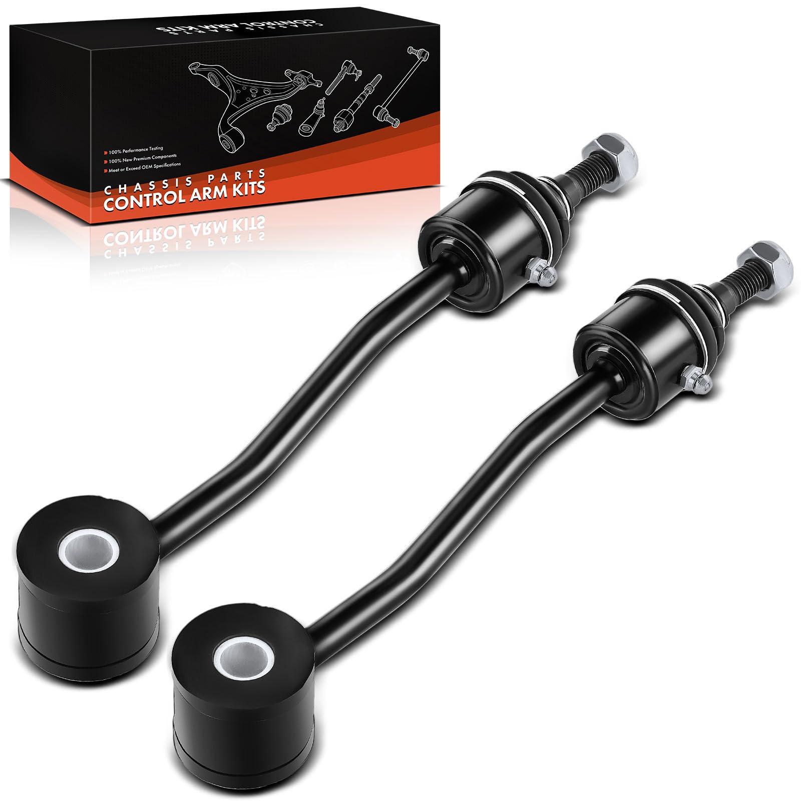 Frankberg 2x Biellette de barre stabilisatrice avant gauche droite | 5208771AB; Compatible avec: Wrangler II TJ