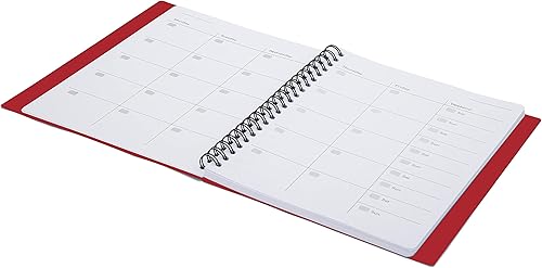 Miniatura 3 de Mintra Planificador semanalmensual sin fecha de oficina (carta, aceite de chile)