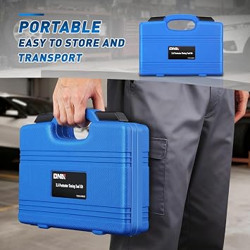 DNA Motoring 3.6 Pentastar Timing Tool Kit Compatible with Chrysler Jeep Ram Dodge Grand Cherokee Wrangler, 3.6L Engine Phaser Timing Chain Lock Tool Kit, 10200A-1, 10202A-2, 10369A, TOOLS-00823