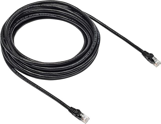 Amazon Basics RJ45 Cat-6 Gigabit Ethernet Patch Internet Cable - 25 Foot