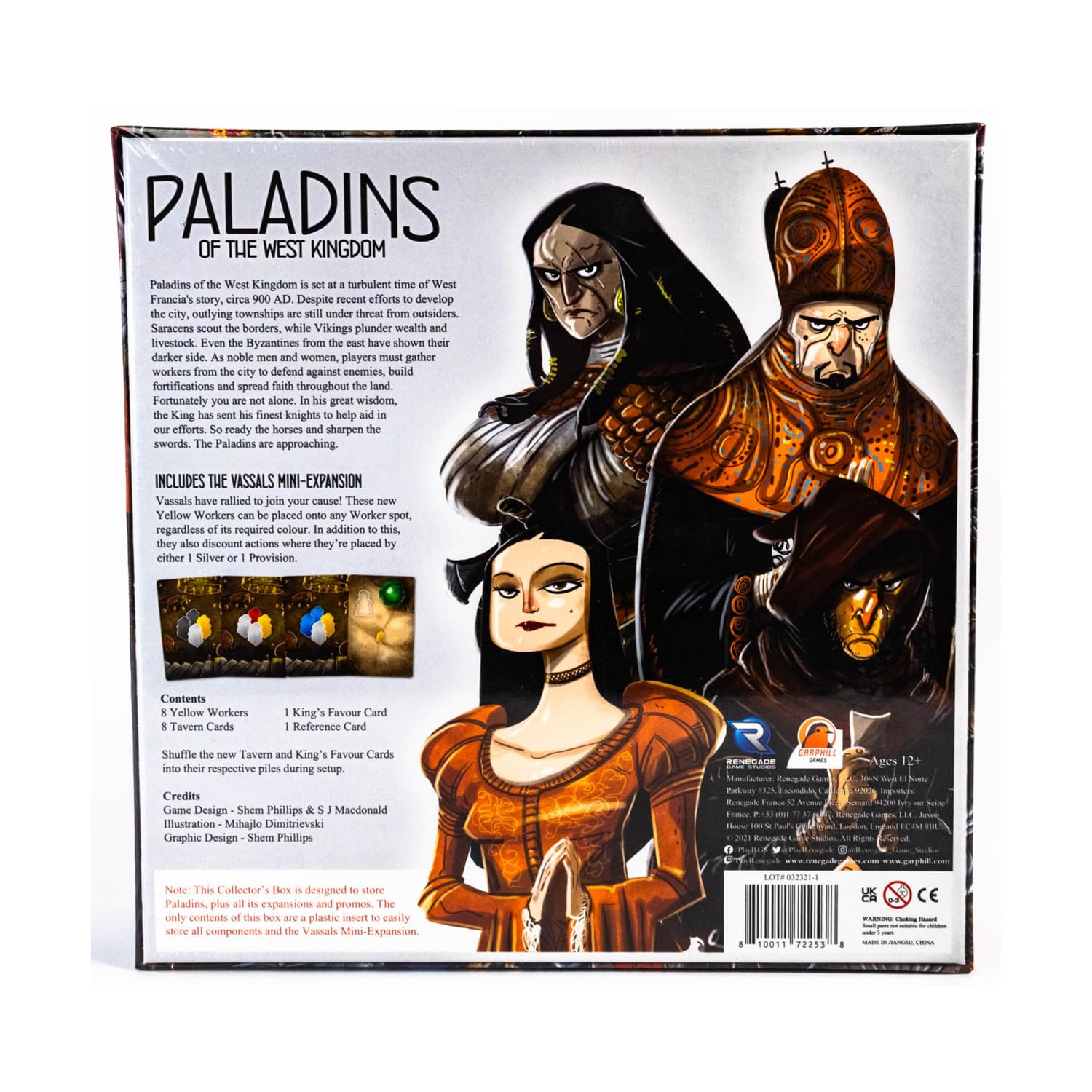 Renegade Game Studios Paladins of The West Kingdom Edición Coleccionista