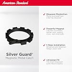 American Standard 10-US-AS-7 Garbage Disposal Anti-Jam Stainless Steel Food Waste Grinding System, Heavy Duty, 3/4 HP, Black