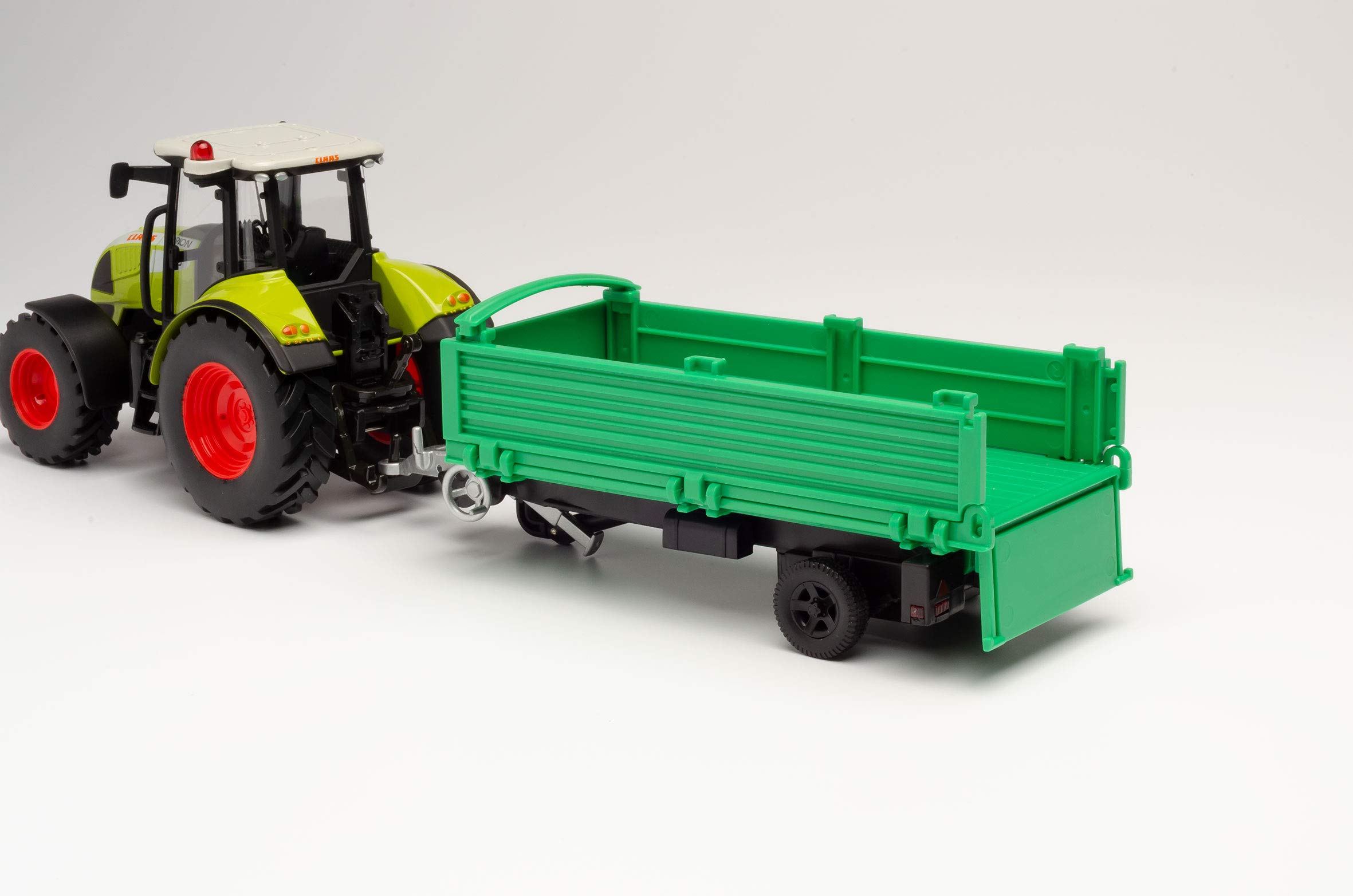 Claas Direct Disc 520 met aanhanger 1:32 Wiking WK77825