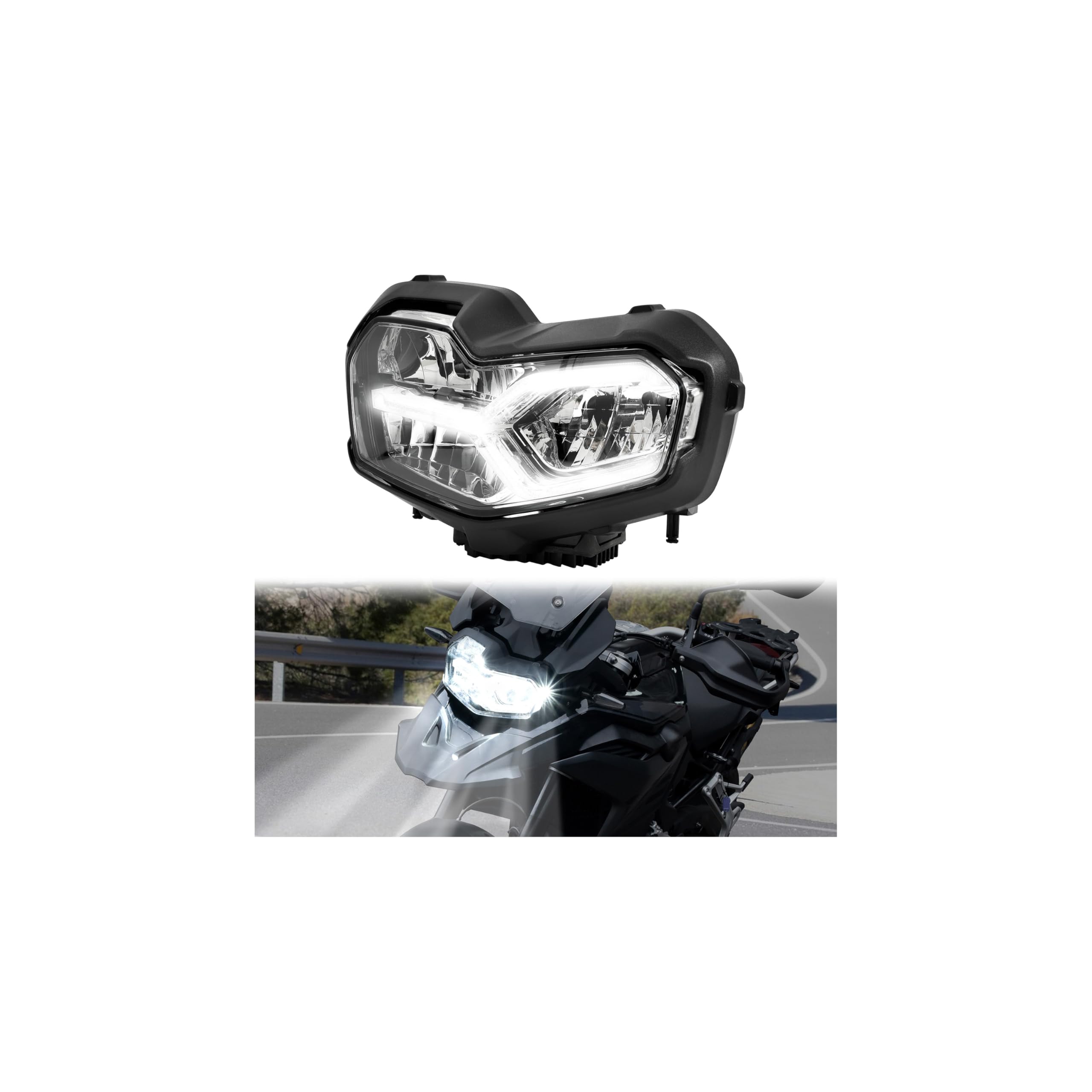 Photo 1 of VEISUTOR LED Headlight for BMW F750GS F850GS 2018-2025 Accessories