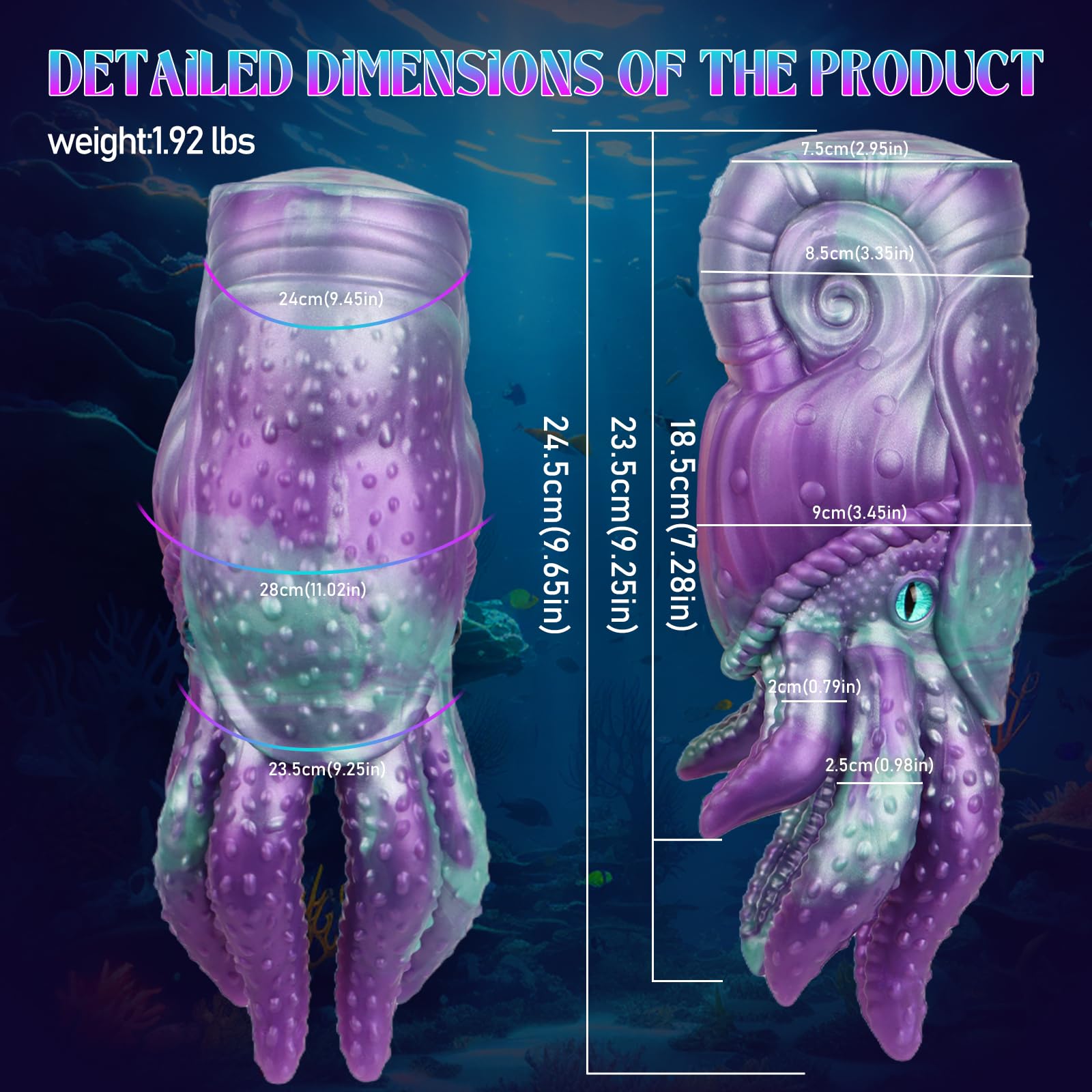 Amazon.com: Male Masturbator Sex Toy Octopus Masturbator with Tentacles  Oral Sex for Men,Animal Pocket Pussy Doll for Masturbation Single Channel  Onahole : Health & Household