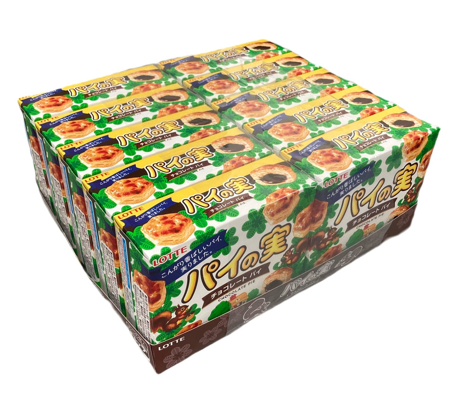 Amazon | ロッテ パイの実 73g×10個 | ロッテ | チョコレート 通販