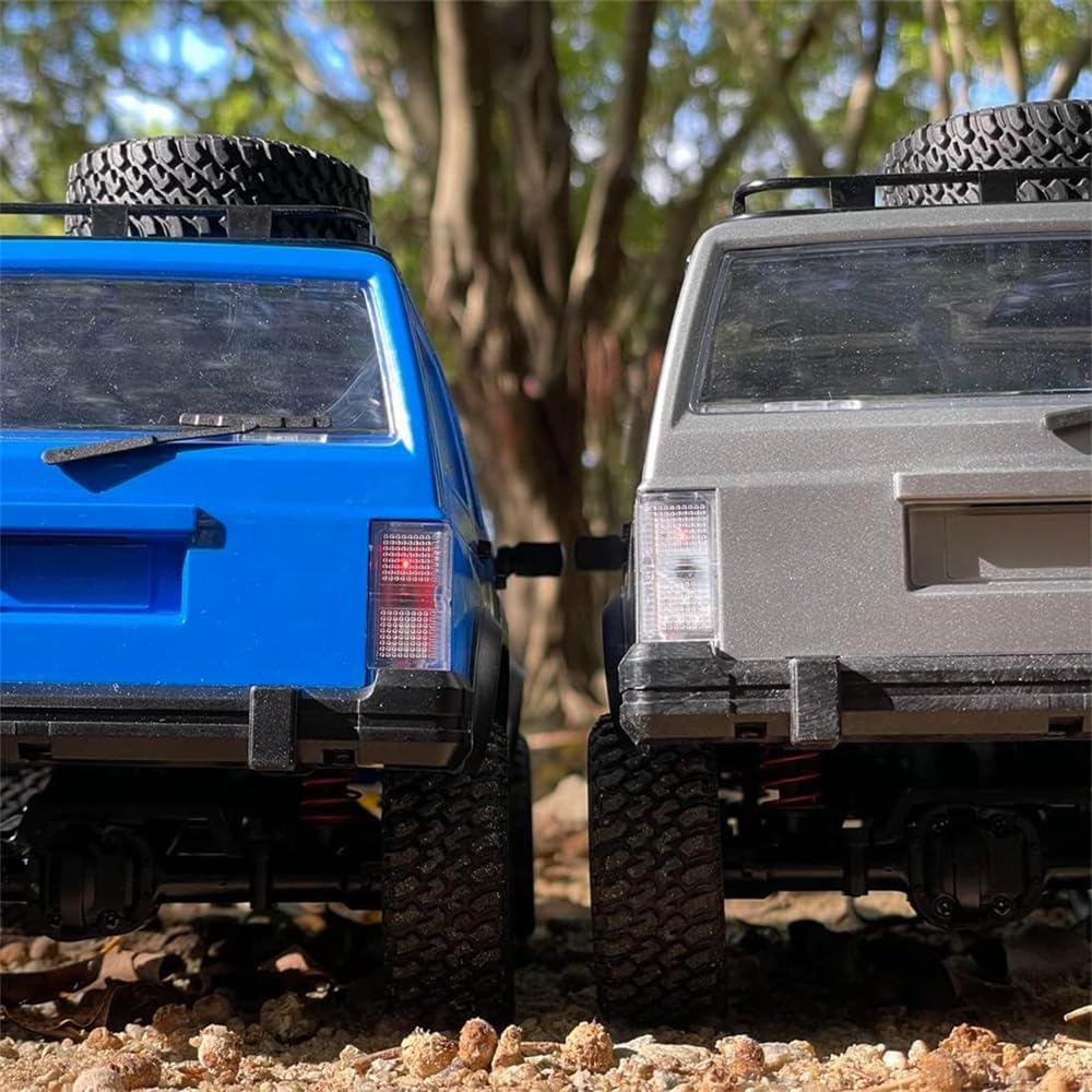 Skala 1:12 4wd All-terrain Off-road Rc Car Ze światłami Led I Gumowymi Oponami, Samochód Do Wspinaczki Z Pilotem Zdalnego Sterowania Z Pięknym Wnętrzem