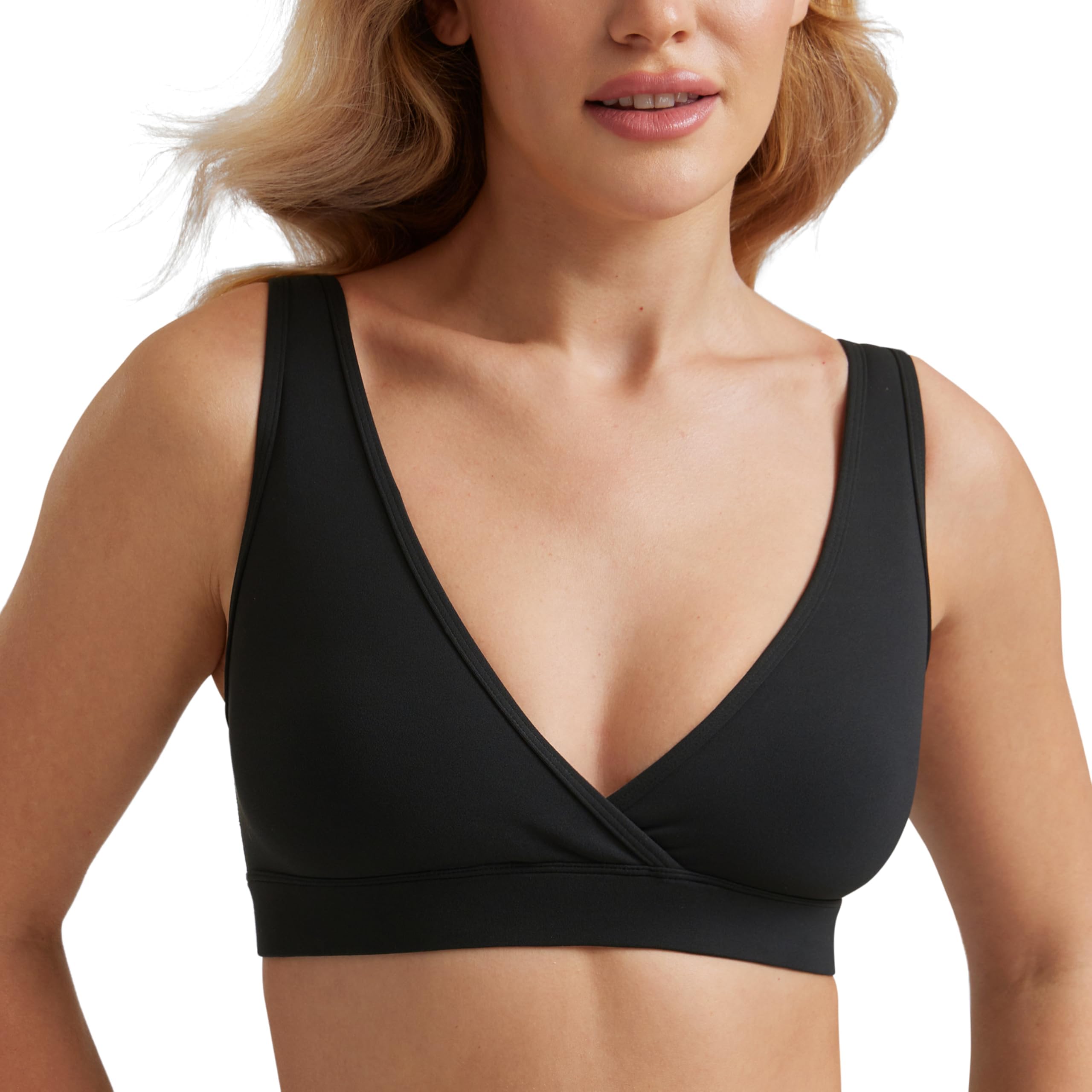 CRZ YOGAButterluxe Maternity Nursing Sleep Bra for Women Wireless Breastfeeding Bralettex Pregnancy Bra Lounge Soft Touch Bras