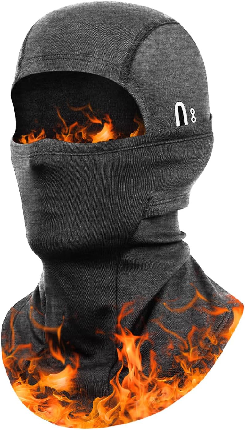 Cold Weather Balaclava Ski Mask for Men Windproof Thermal Winter Scarf Mask Women Neck Warmer Hood for Cycling
