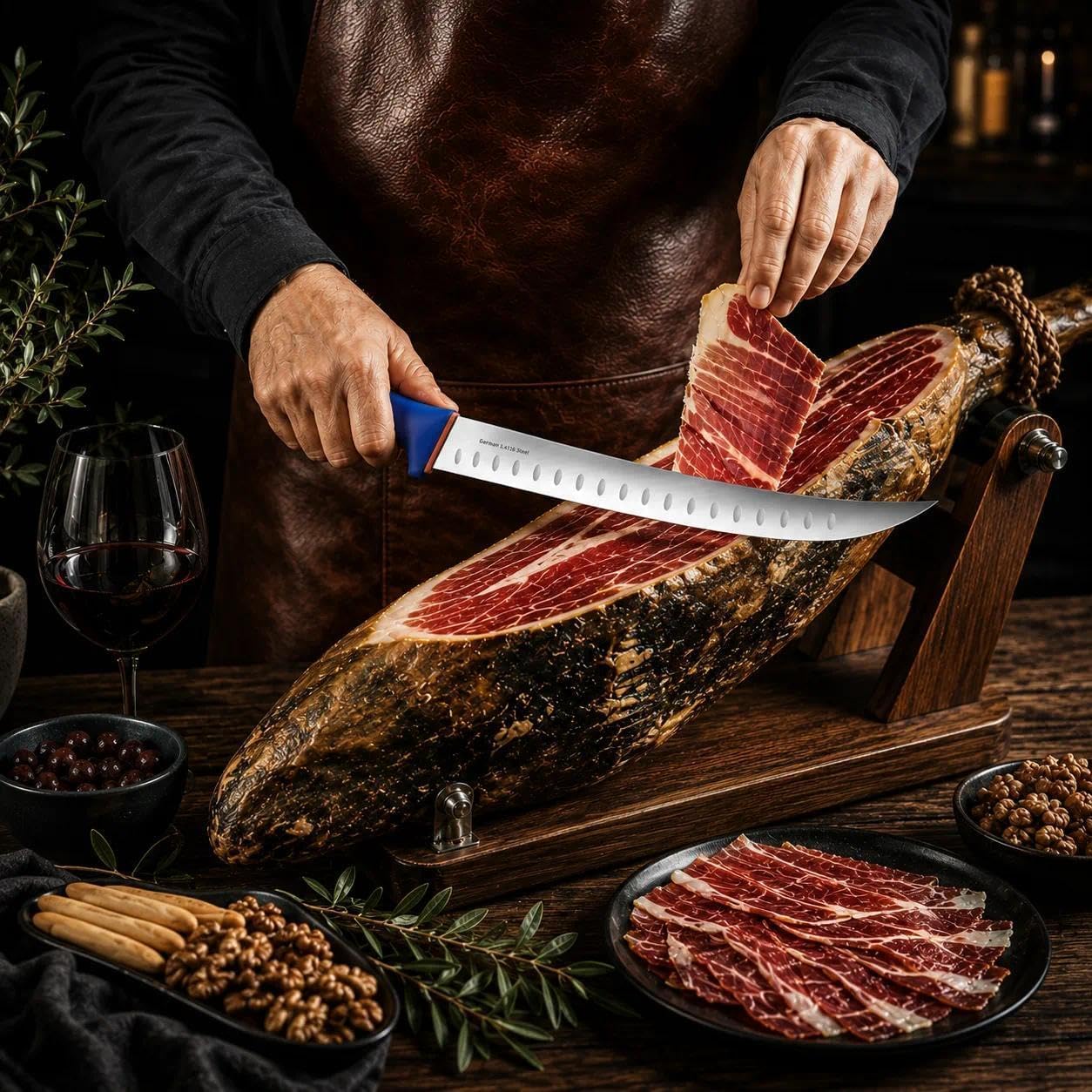 DRAGON RIOT 10 Inch Butcher Breaking Knife, Stainless Steel — Amazon image 5