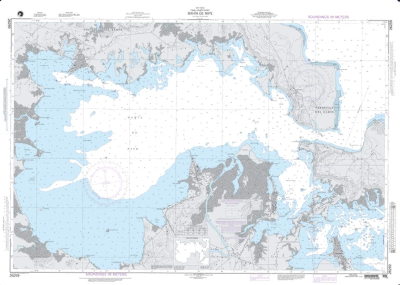 east view map link NGA Chart 26259-Bahia De Nipe-picture-46