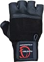Triumph Power Leather Gym Gloves Black (Medium) gallery image