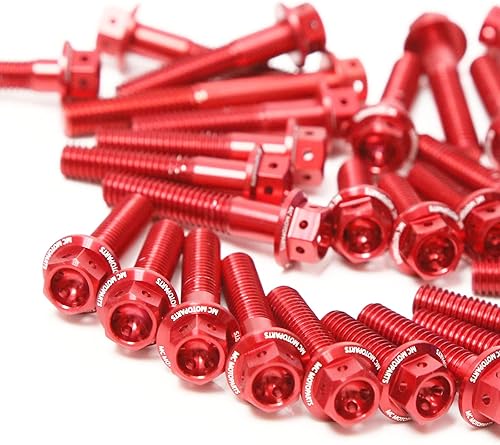 Miniatura 7 de Autobahn88 Compatible con Kit de Vestir Tuerca Piñón de Motocicleta para Kawasaki Versys 1000 KLZ 2012-2018 (verde) (juego de 6)