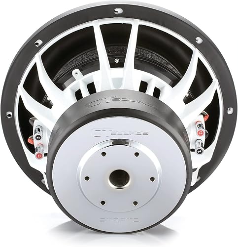 Vista 8 de CT Sounds STRATO-12-D4 2500 Watts Max 12 pulgadas Subwoofer para coche Dual 4 Ohm
