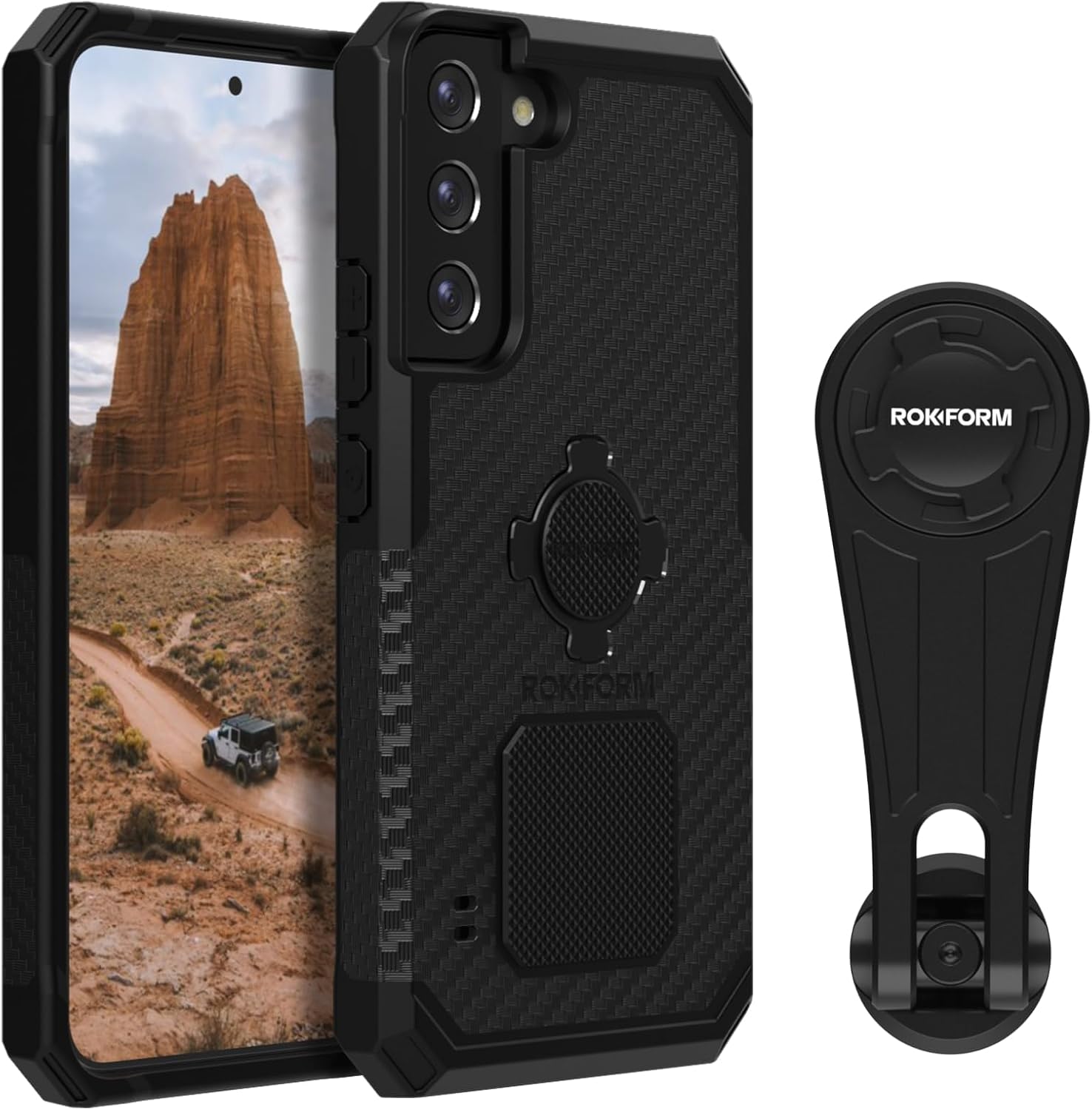 Rokform - Galaxy S22 Plus 5G Rugged Case + Pro Series Bike Phone Mount