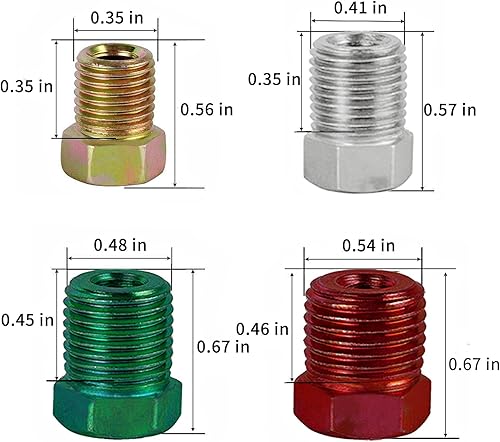 Miniatura 4 de Línea de freno 316  Kit de tubos de freno 316 de 25 pies, revestimiento de cobre, tubo flexible para frenos hidráulicos, sistema de transmisión de