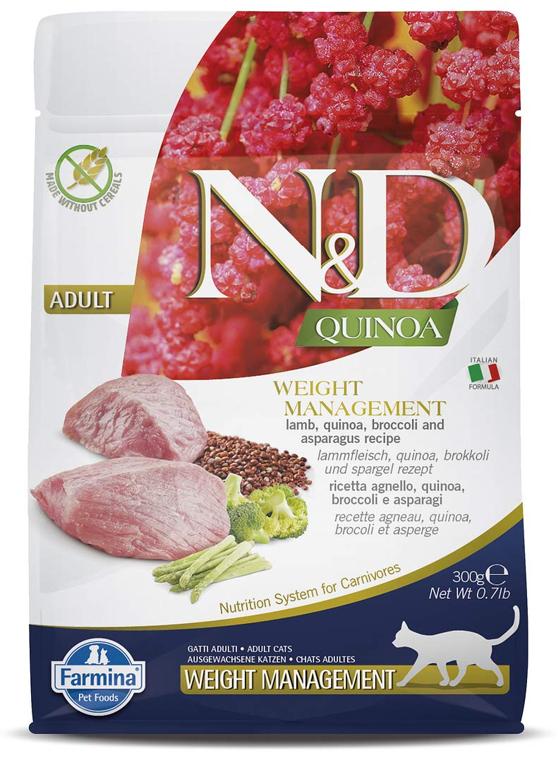 FARMINA ND Cat Quinoa Weight Management Cordero 300GR