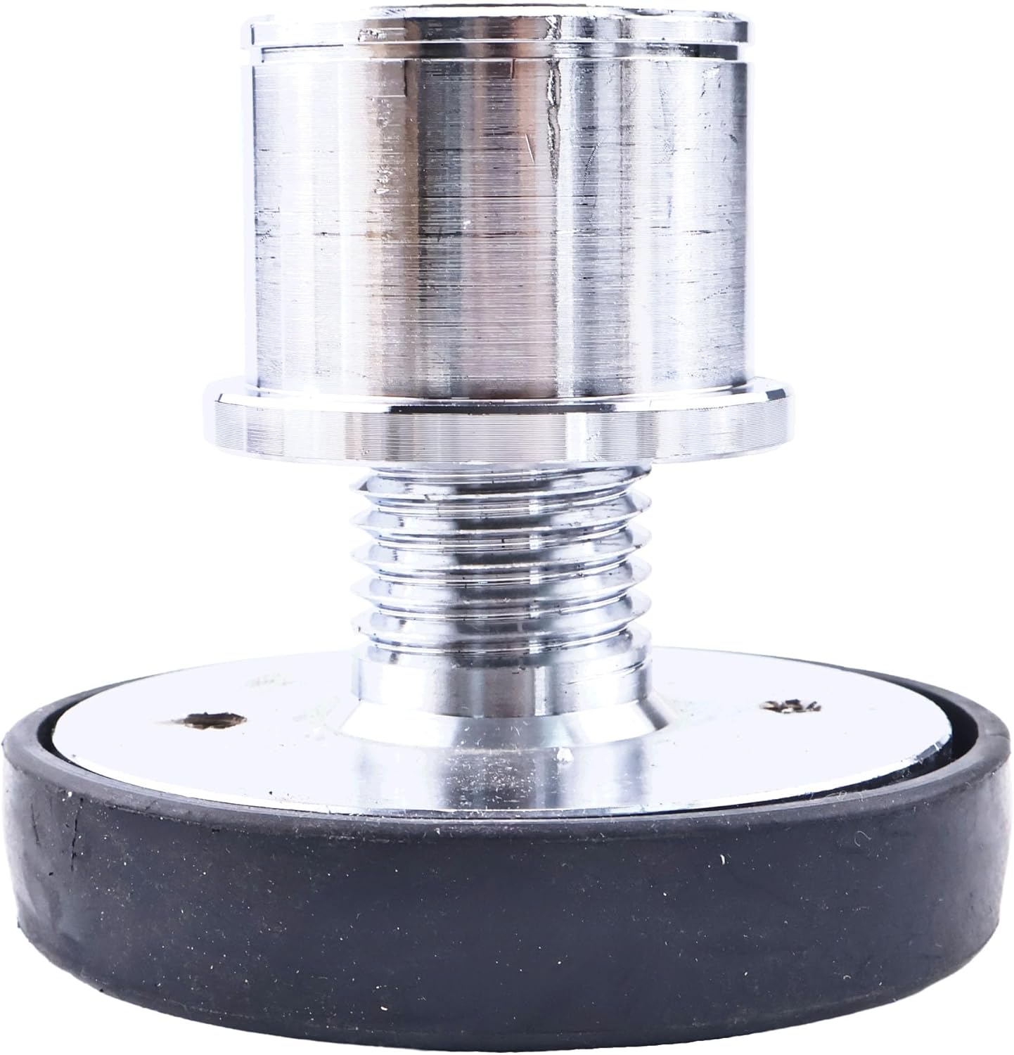 JEENDA 60mm Shaft Screw Up Car Lift Feet Pads 85mm Plus-High Lift Rubber Tray, Heightening Feet Tray
