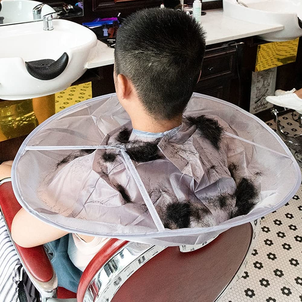 Friseurumhang Wasserdicht Faltbar mit Klettverschluss für Friseursalon