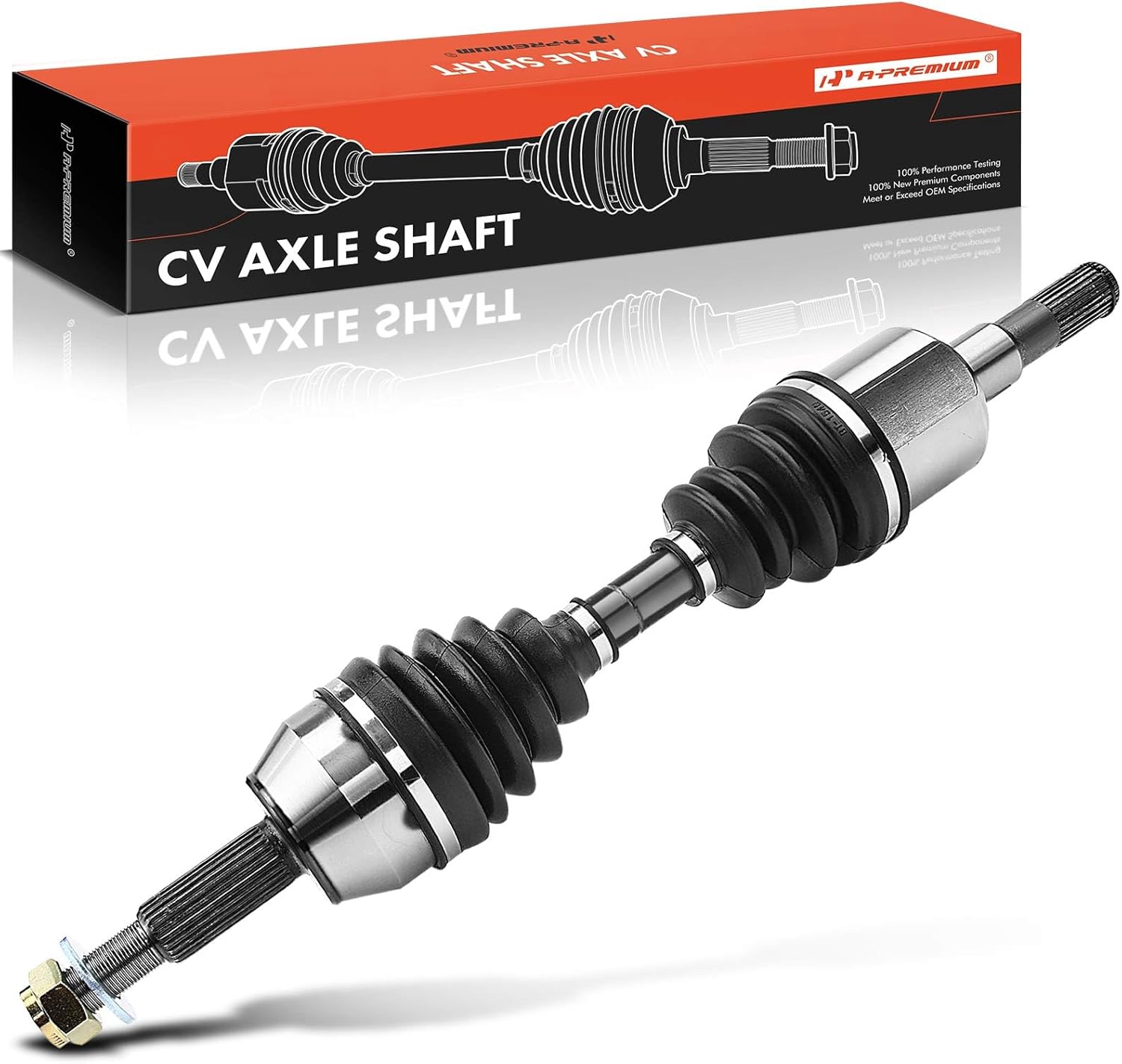 A-Premium CV Axle Shaft Assembly Compatible with Ford Ranger 2003-2011, Explorer Sport 2003, Explorer Sport Trac 2002-2005, 4WD, Front Left Driver Side, Replace# 6L5Z3A427AA Front Driver Side