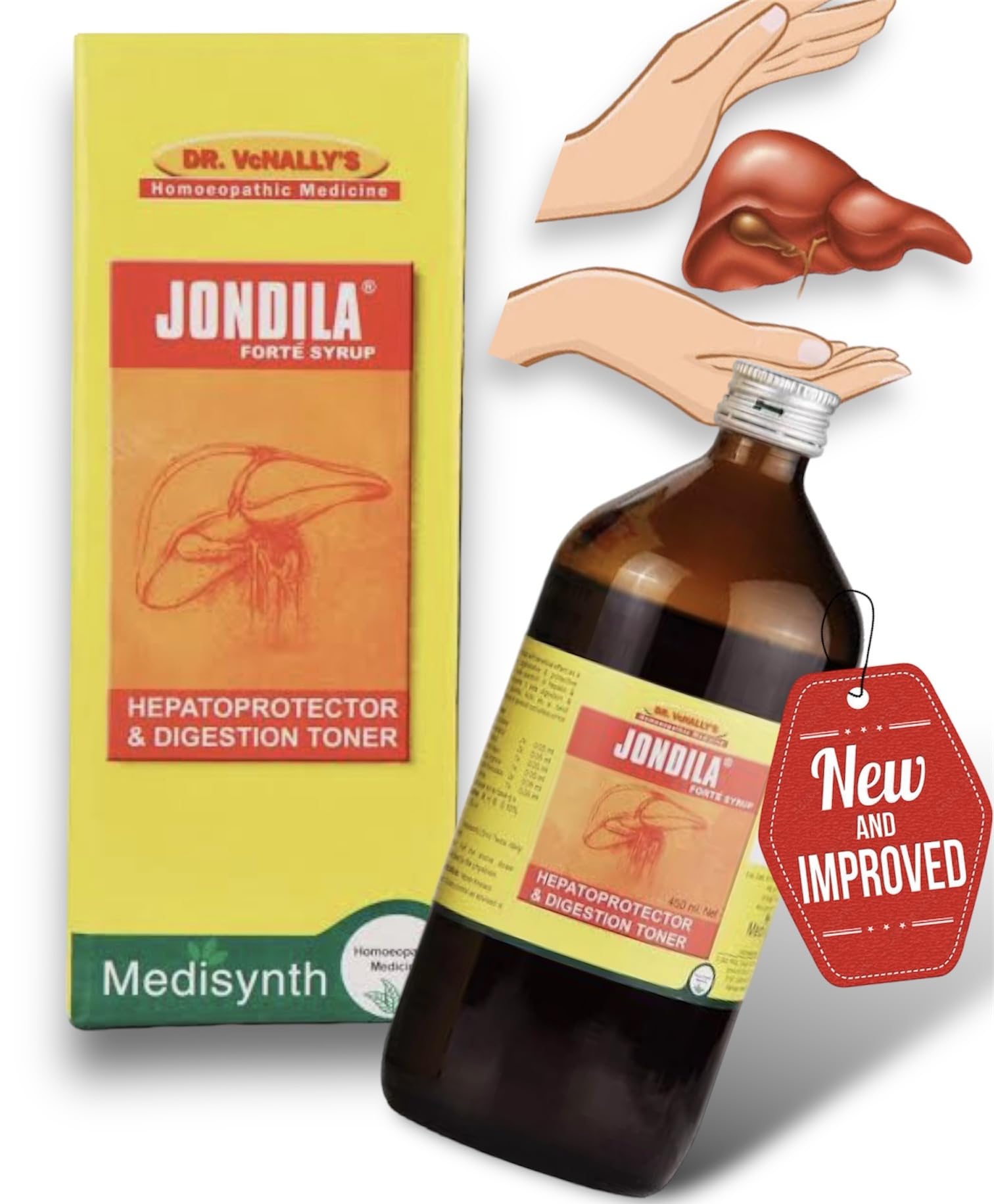 Medisynth Jondila Syrup Homeopathic 450ml - 30 SAYS PACK (B0CHFHFZ78) Amazon Price History, Amazon Price Tracker