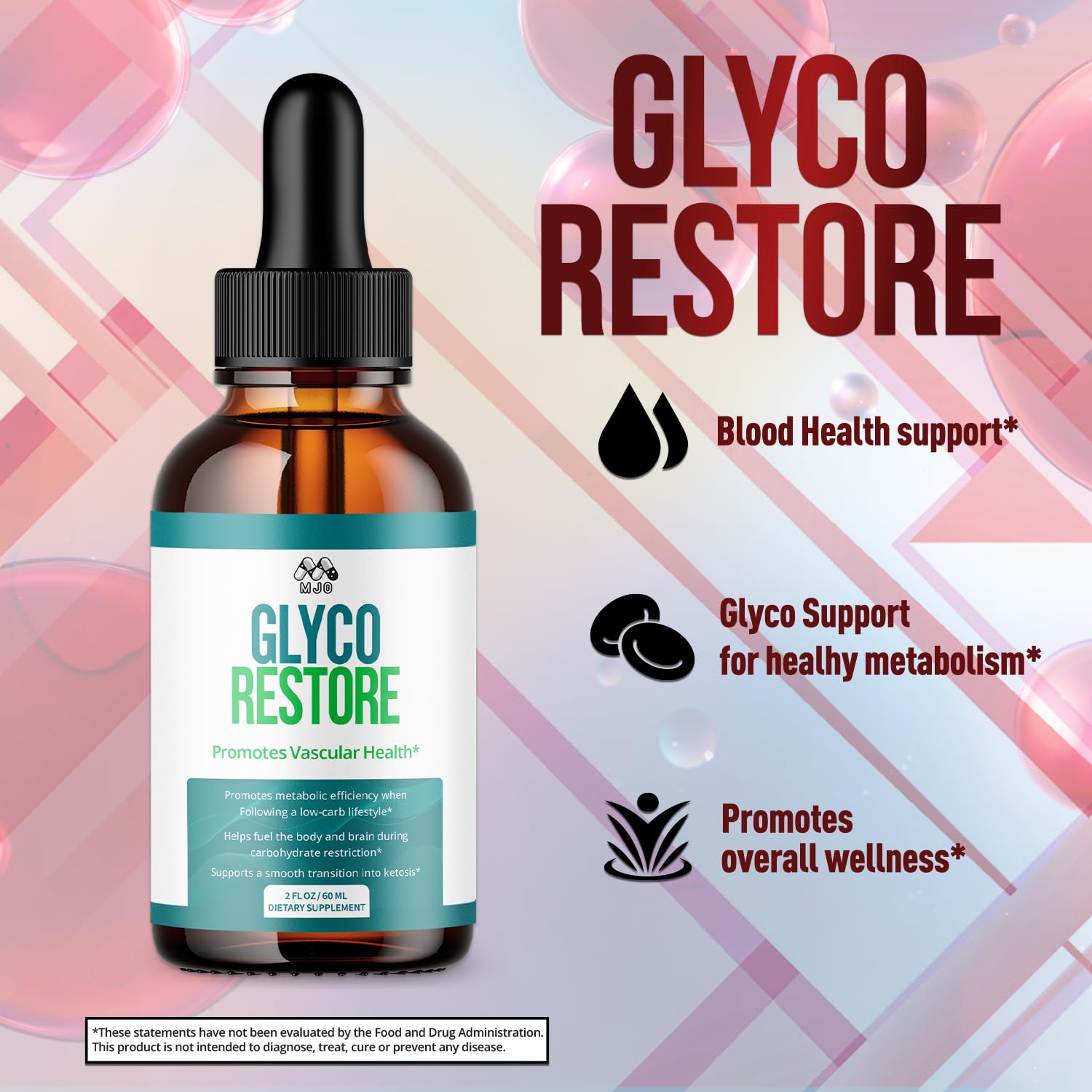 Amazon.com: (3 Pack) Glyco Restore Drops, Official GlycoRestore ...