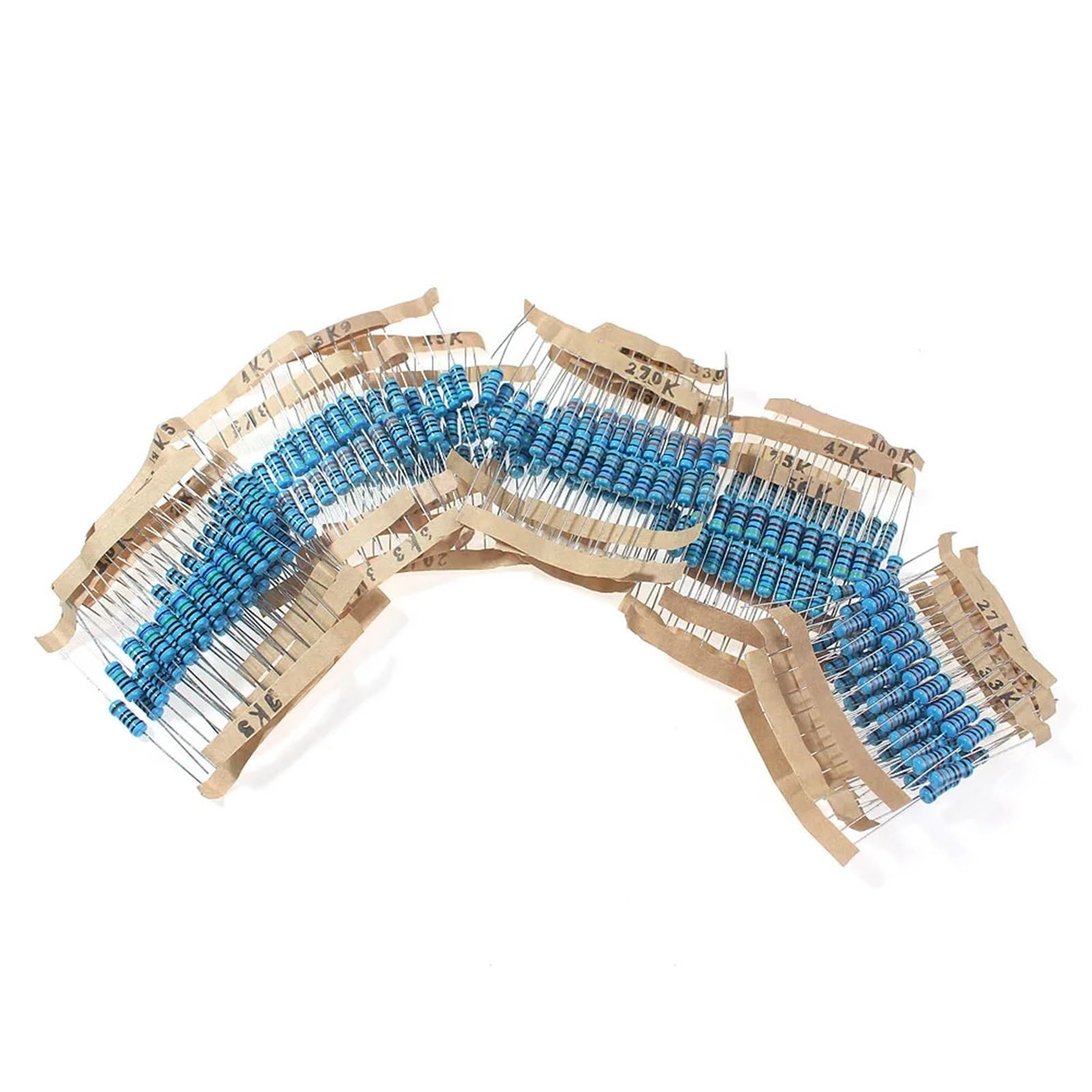 Kit de résistances de 30 types de valeurs pour éviter les pannes de composants en plein montage