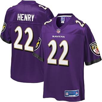 NFL PRO LINE Mens Derrick Henry Purple Baltimore Ravens Team Jersey