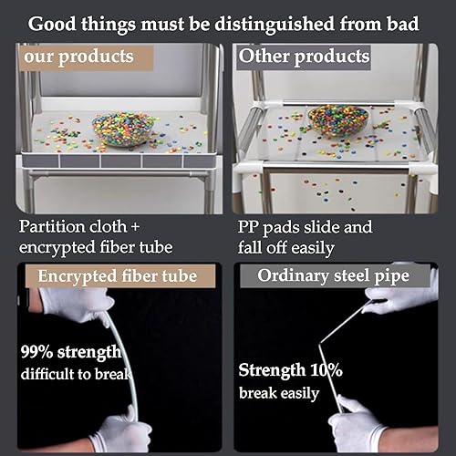 Miniatura 7 de Armarios grandes Armario portátil Armario con marco de acero para dormitorio con cubierta de tela gruesa Armario fácil de montar Armario ahorro de