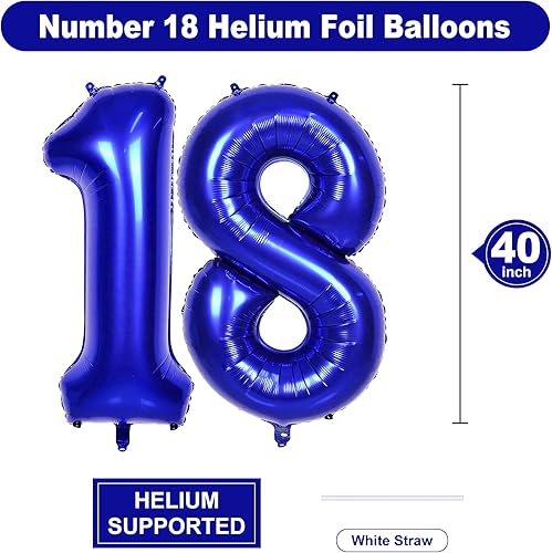 Miniatura 9 de Globos dorados gigantes de 19,40 pulgadas para decoración de cumpleaños de helio de 19 pulgadas, globos dorados del número 19 para decoración de