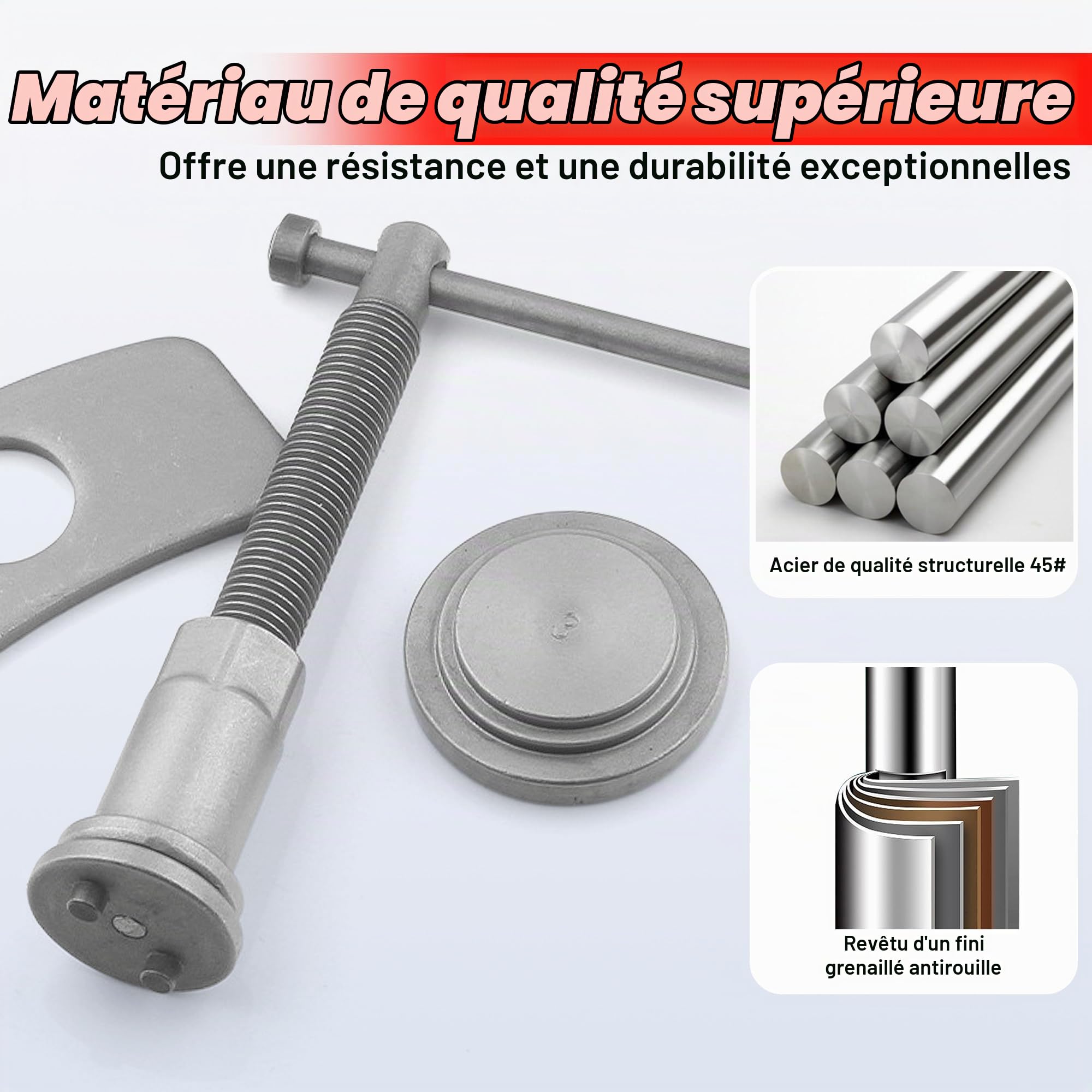 VLAND Repousse Piston d'étriers de Freins Set, 22 pièces, Convient à la Plupart des véhicules
