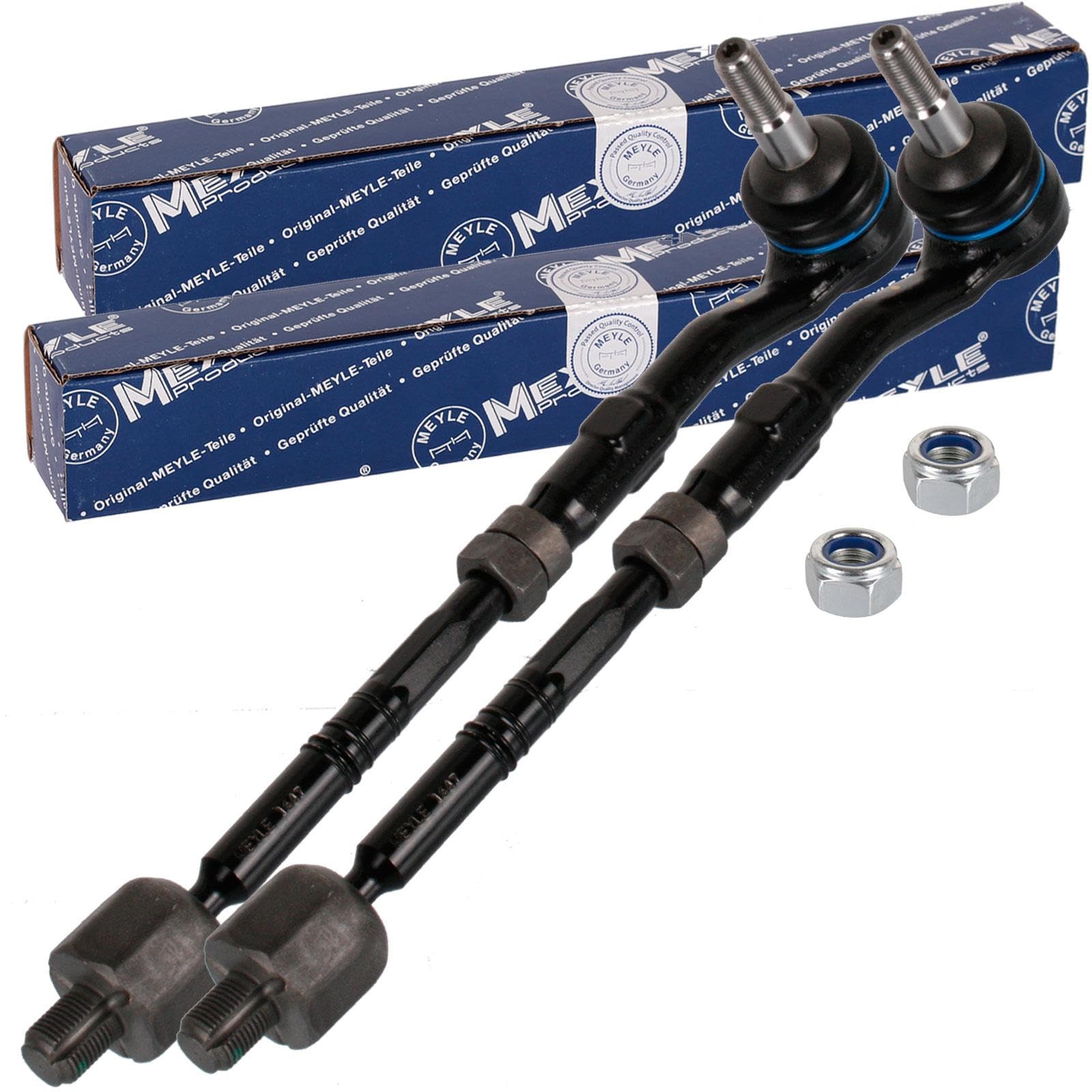 2x Meyle Spurstange Komplett vorne | 5er E60 E61 6er E64 E63 Kompatibel mit 5 (E60),5 Touring (E61),6 (E63),6 Cabriolet (E64)
