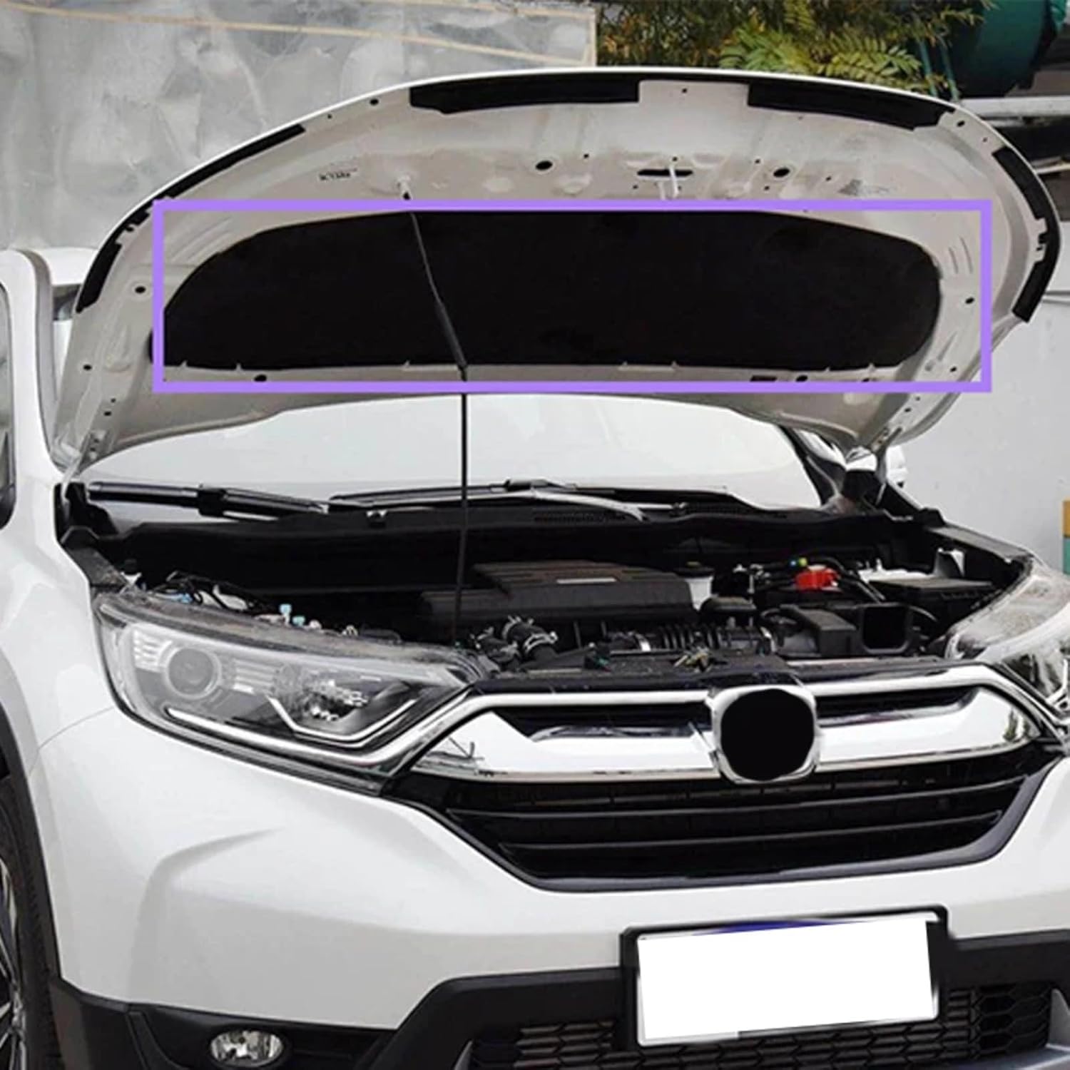 防音パッド Compatible With For CRV 2017 2018 2019 2020 フロントエンジン断熱コットンサウ