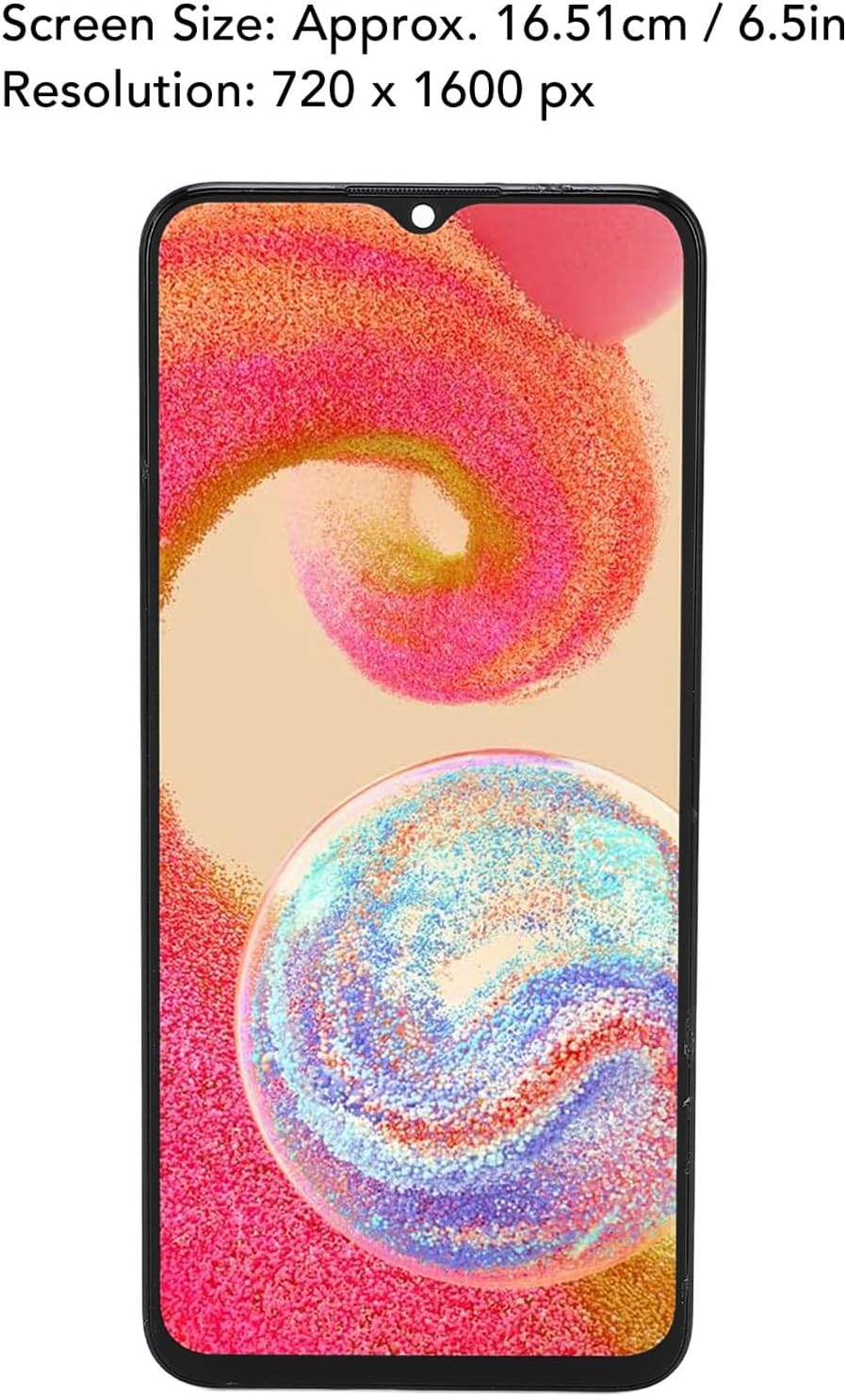 CCYLEZ 6.5in Phone Screen Display Assembly, 3D Touch Screen with Frame and Tools for A04e A042 A042M A042F A042U A042A A042W
