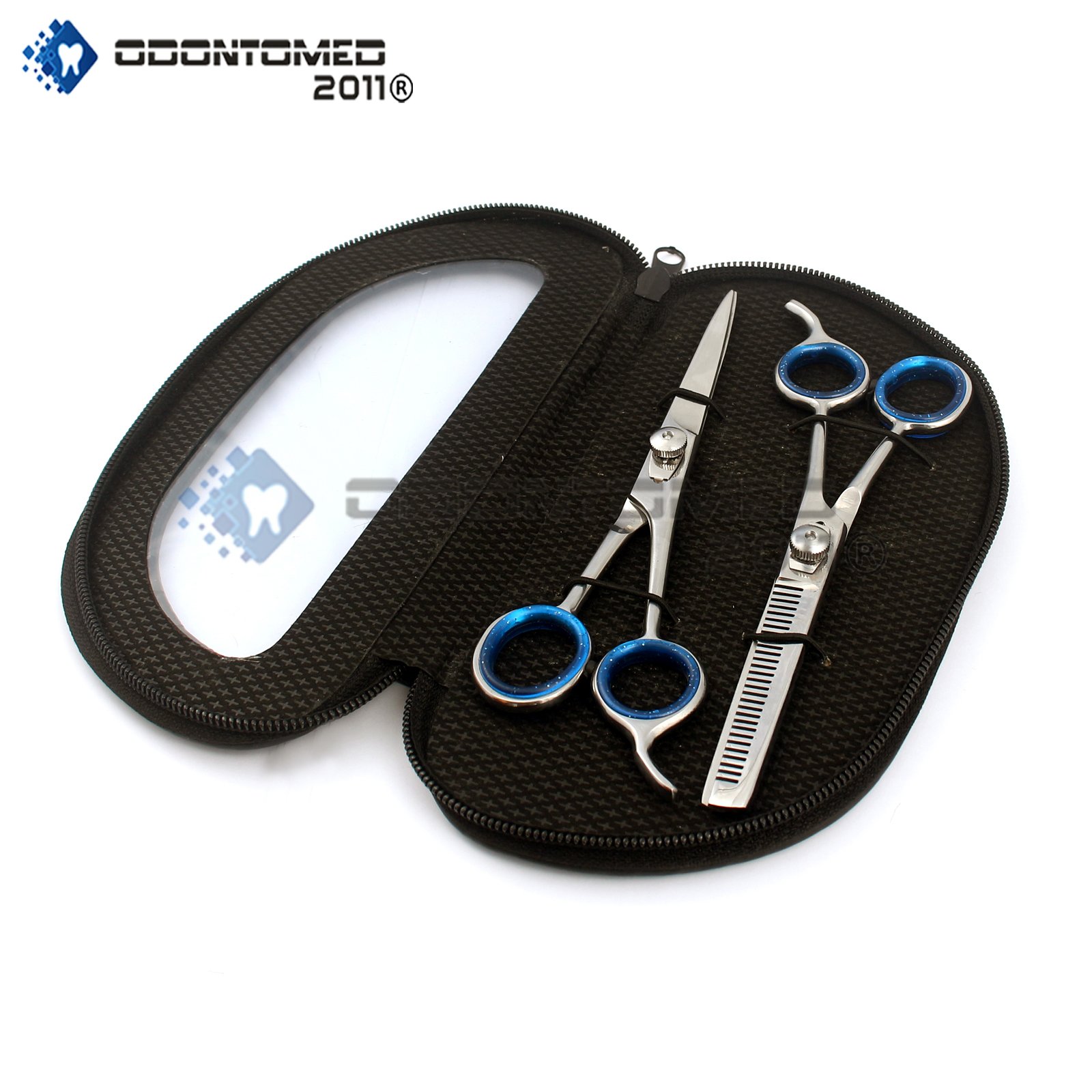 PRECISE CANADA: BARBER THINNING SHEARS, ICE TEMPERED, DOUBLE TEETH 6